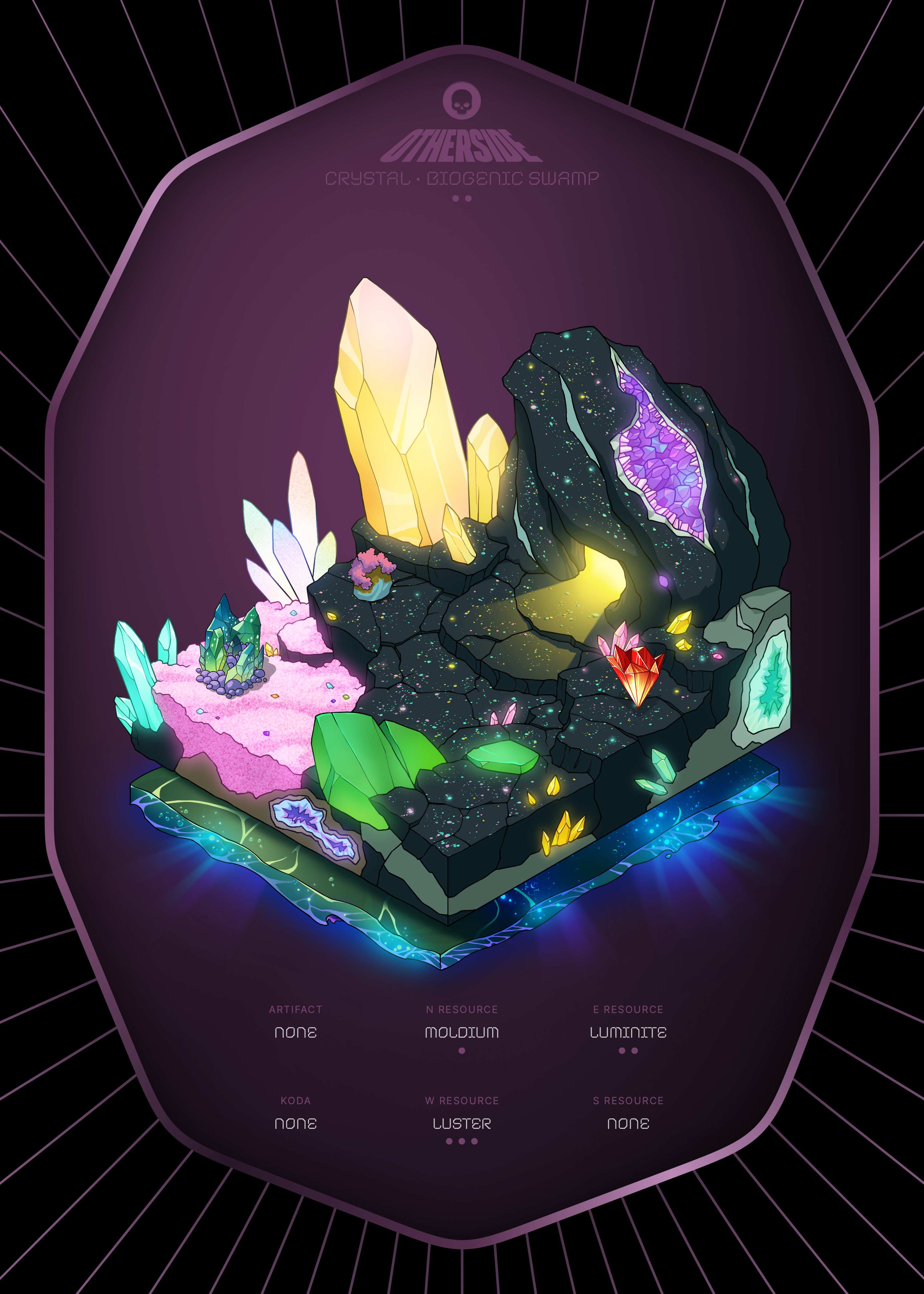Otherdeed #8818 — Crystal