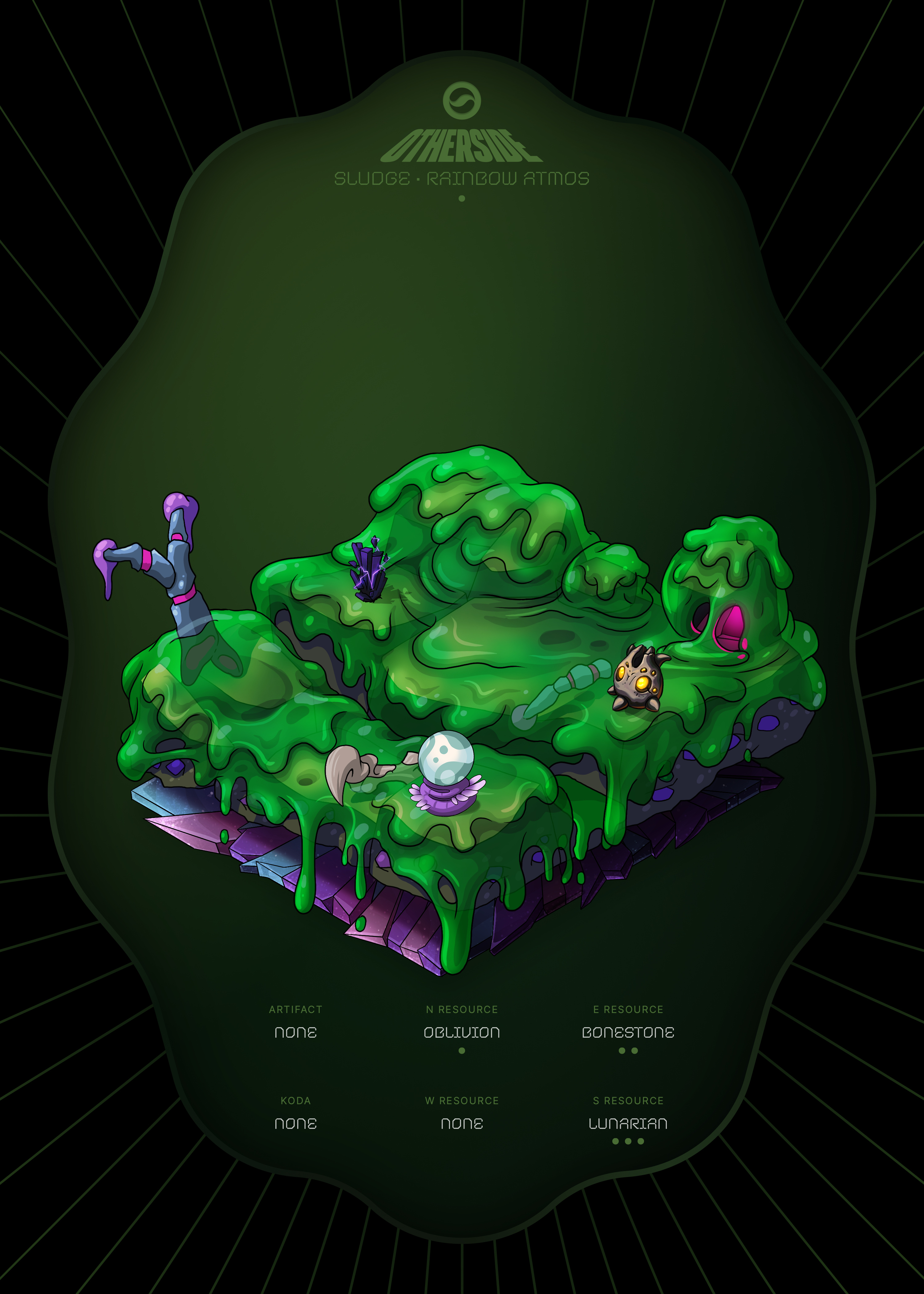 Otherdeed #79799 — Sludge