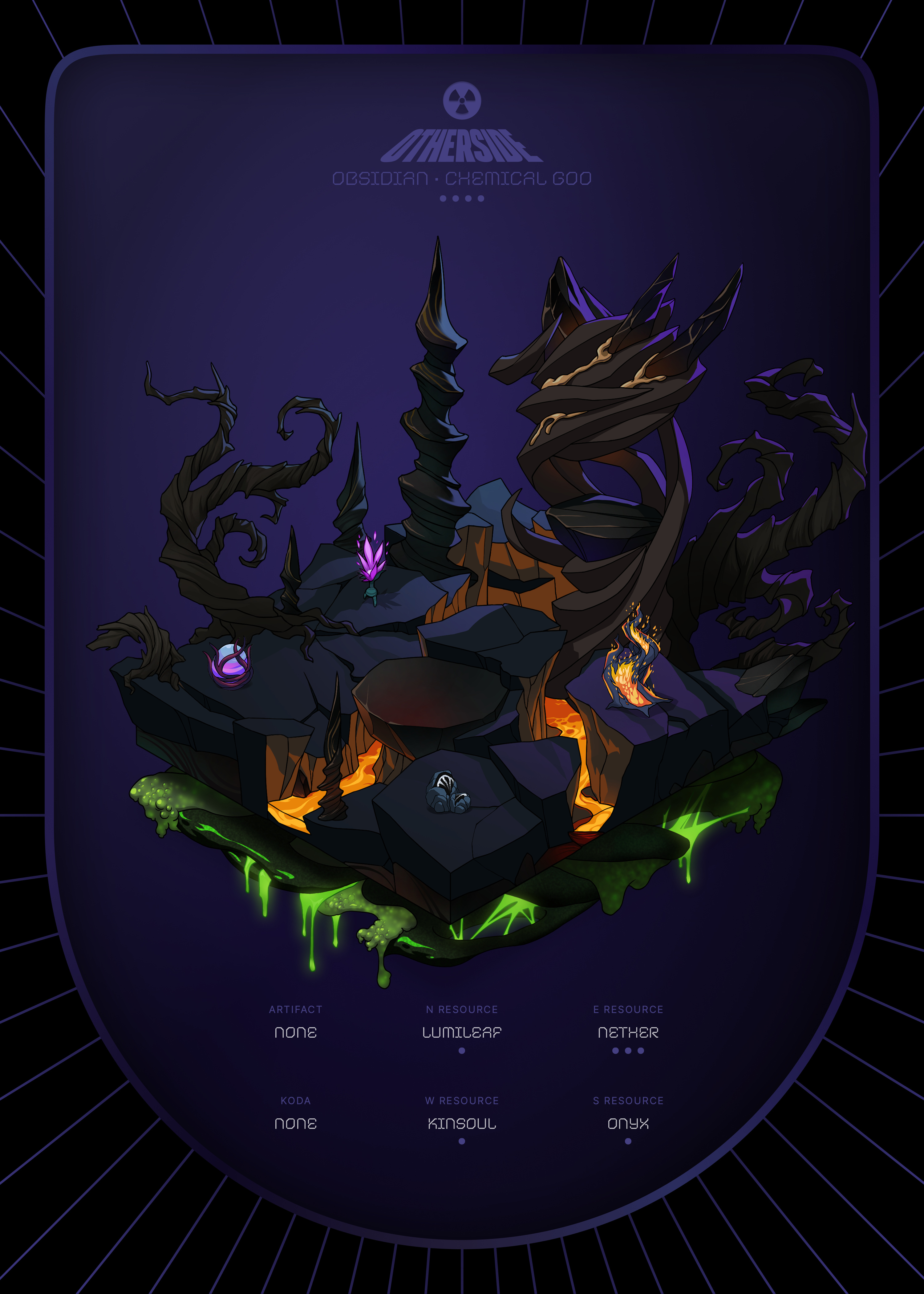 Otherdeed #28320 — Obsidian