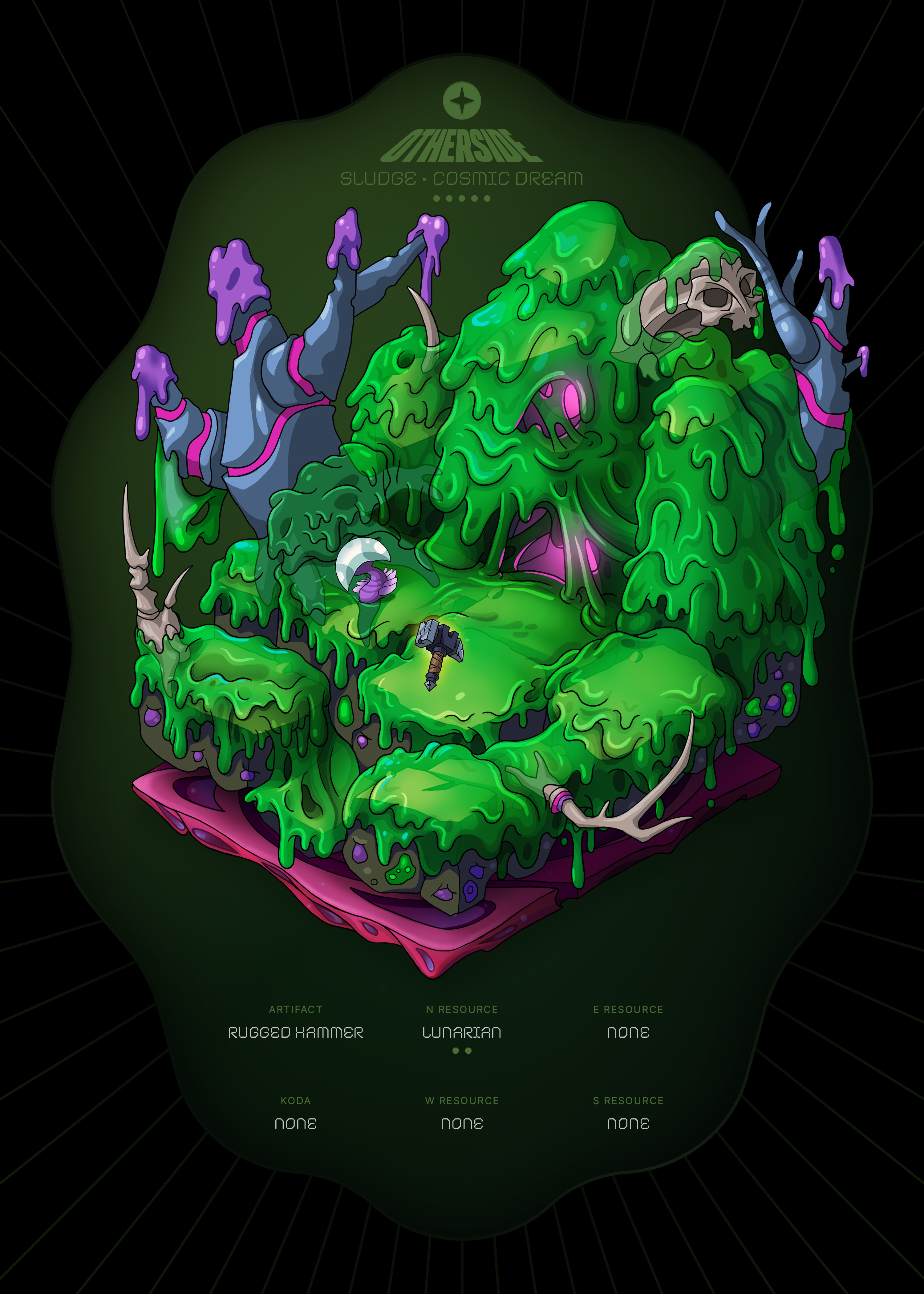 Otherdeed #37051 — Sludge