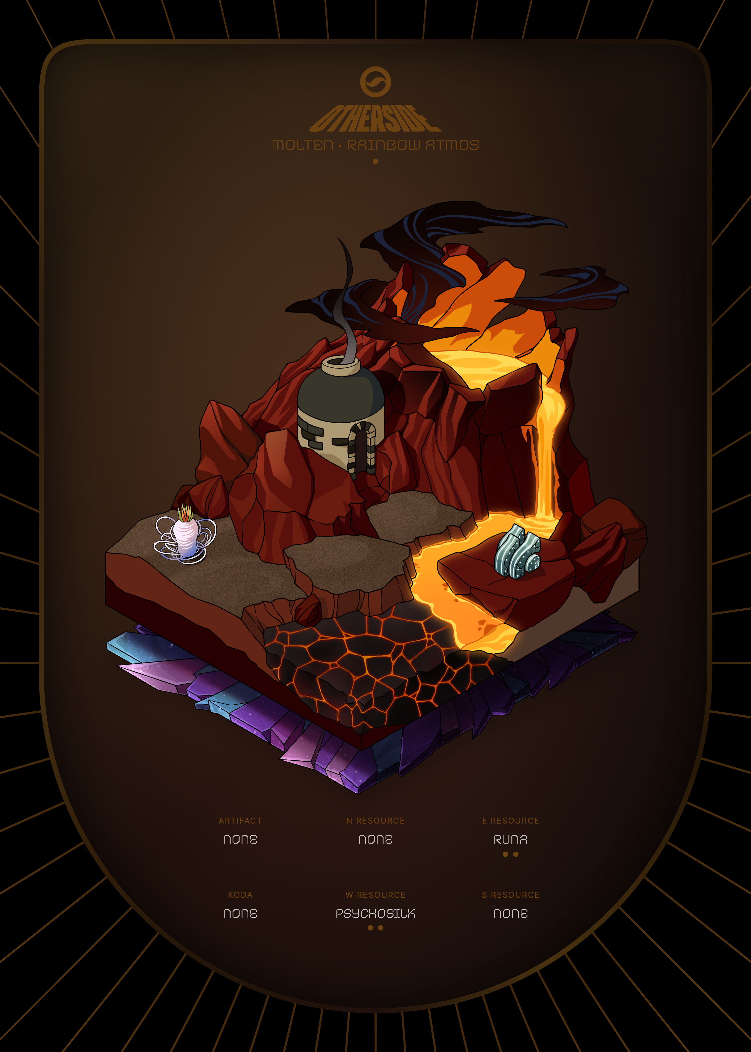 Otherdeed #66849 — Molten