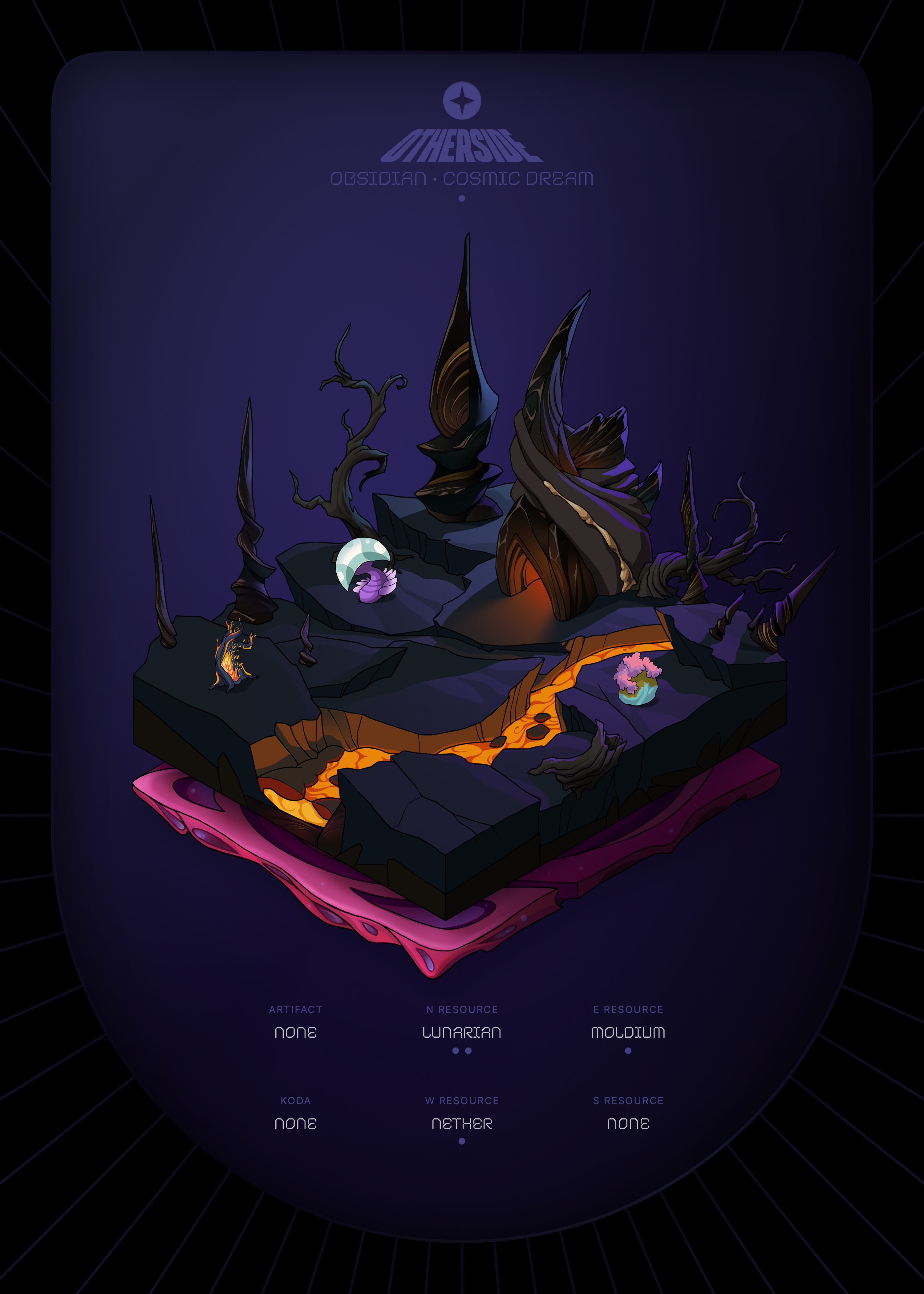 Otherdeed #89013 — Obsidian