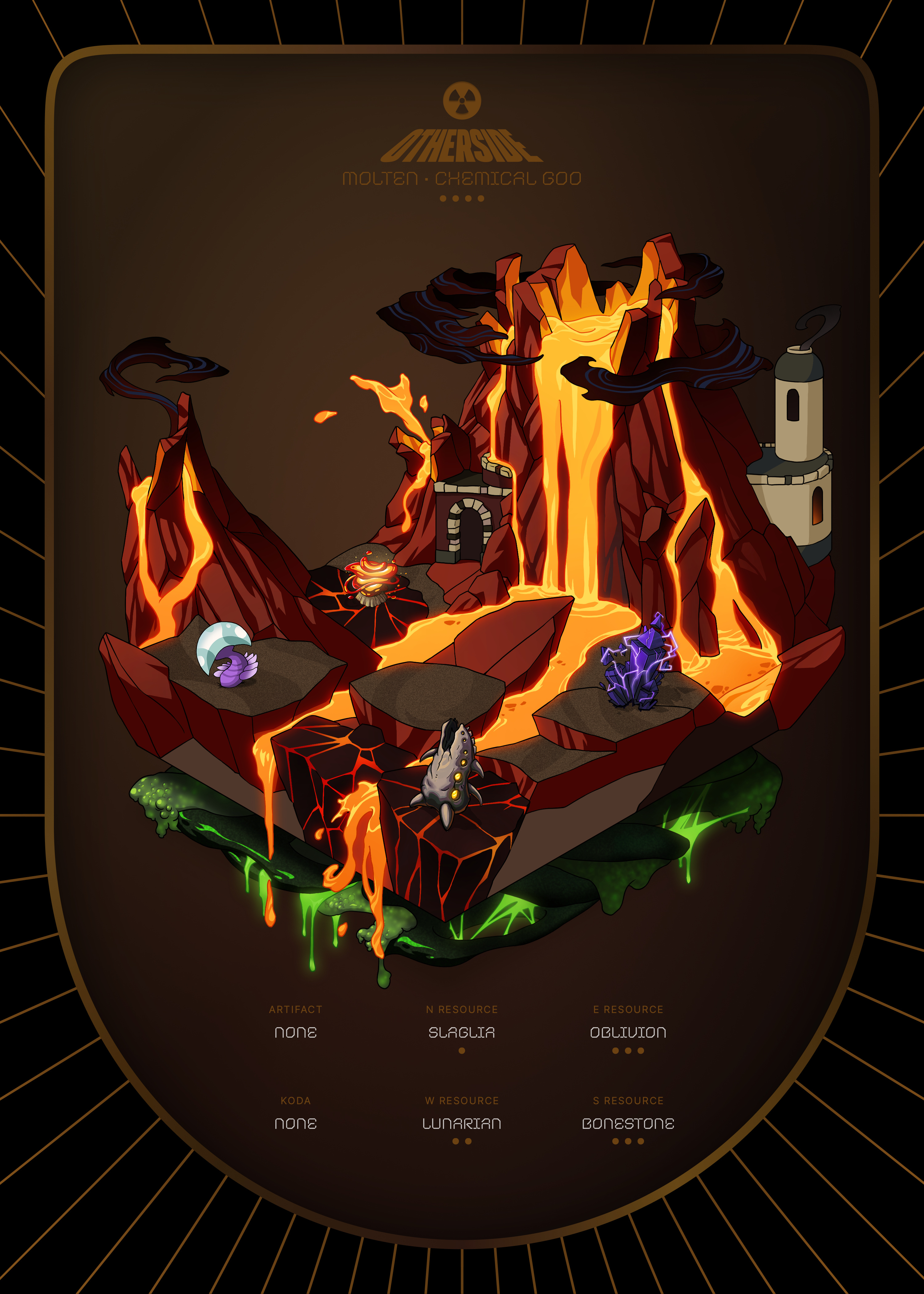 Otherdeed #22660 — Molten
