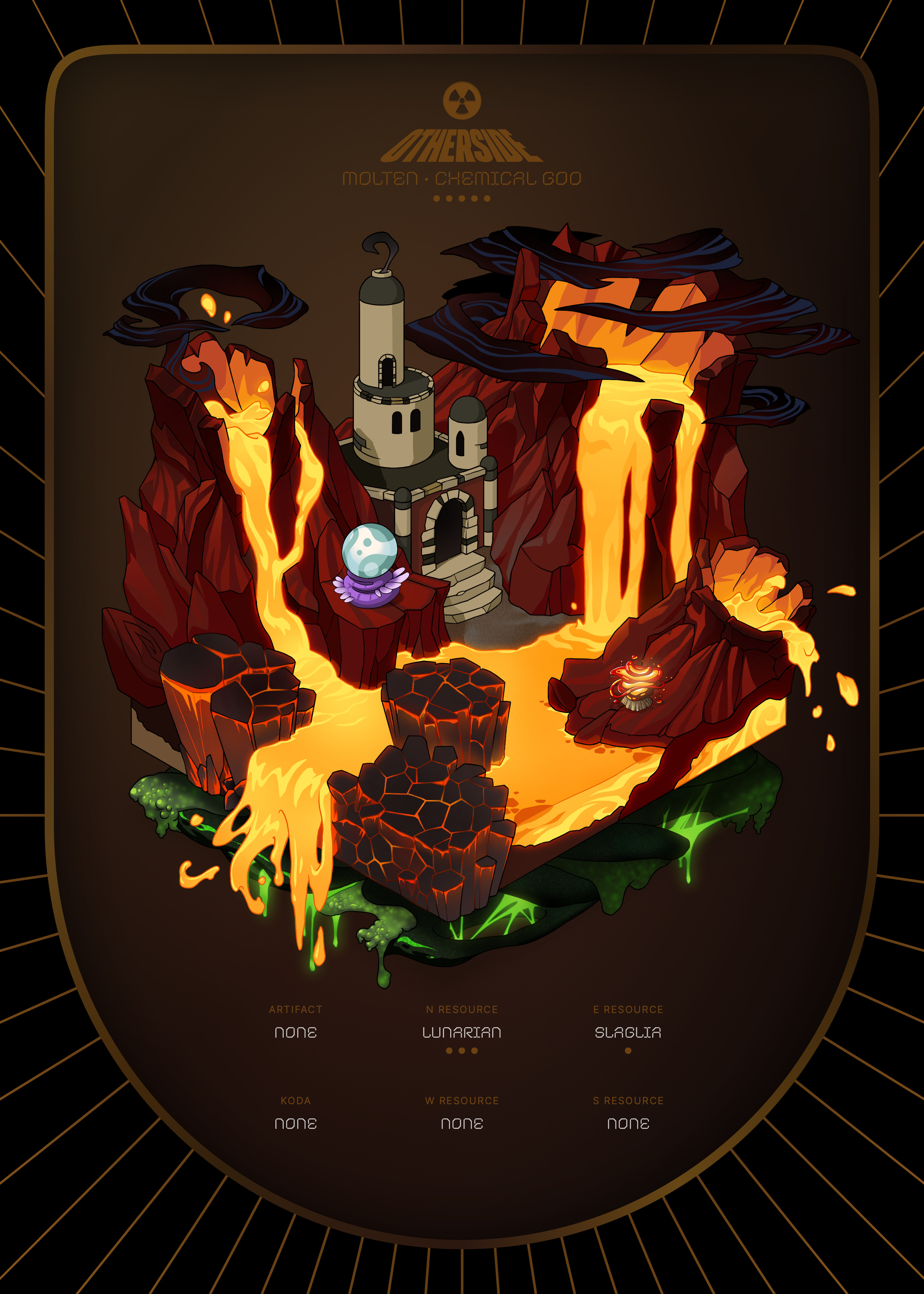 Otherdeed #17142 — Molten