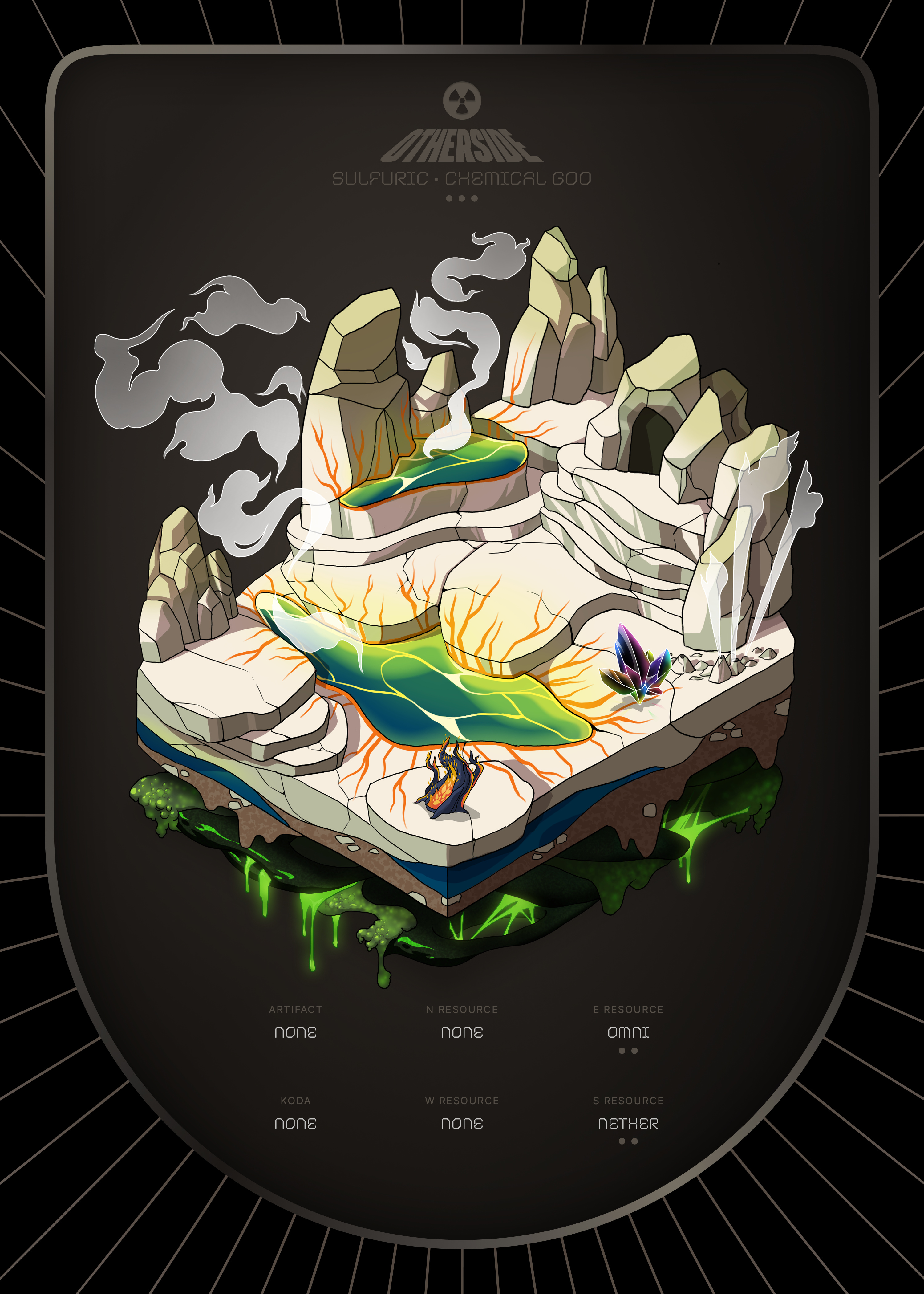 Otherdeed #25729 — Sulfuric