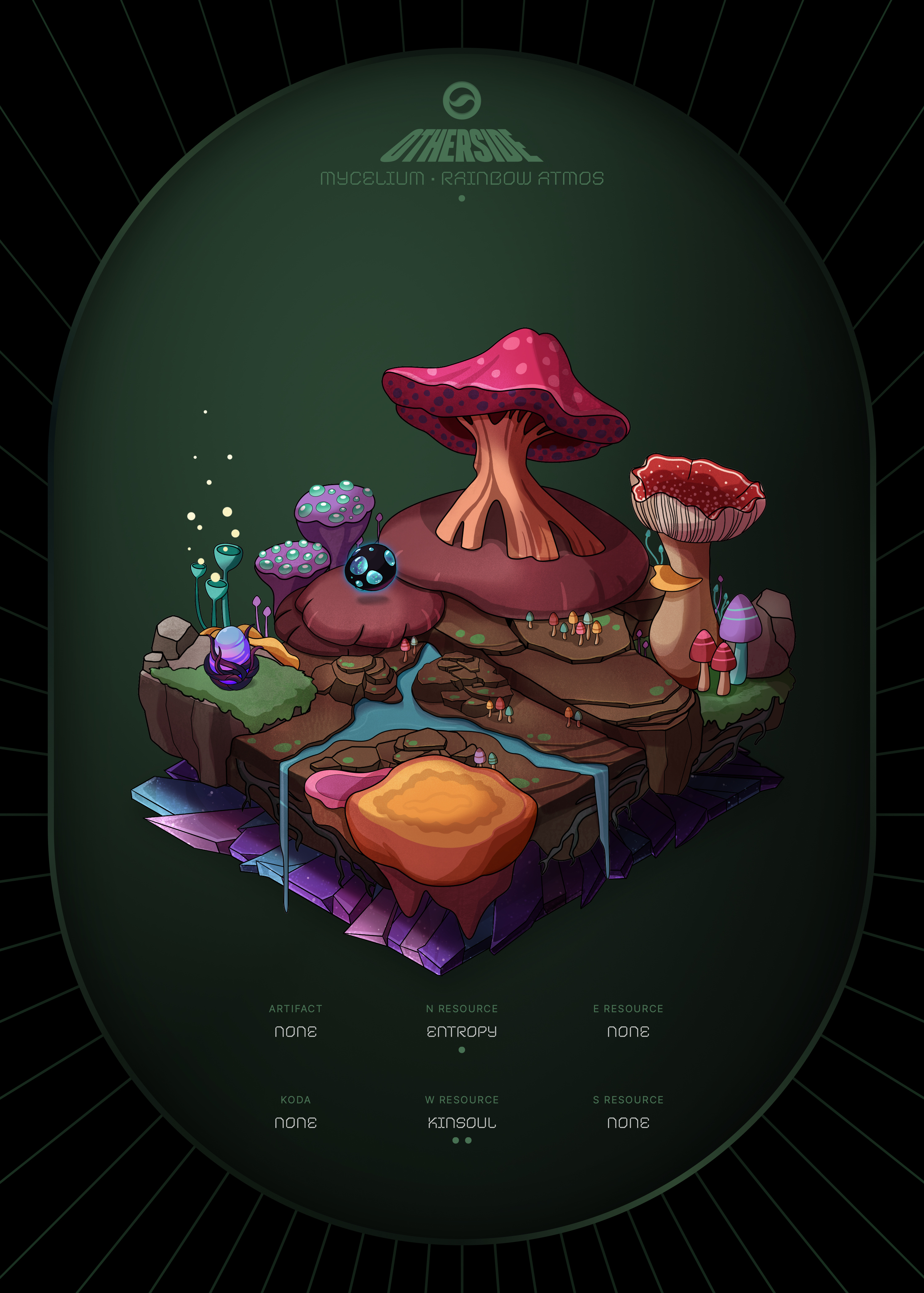 Otherdeed #81970 — Mycelium