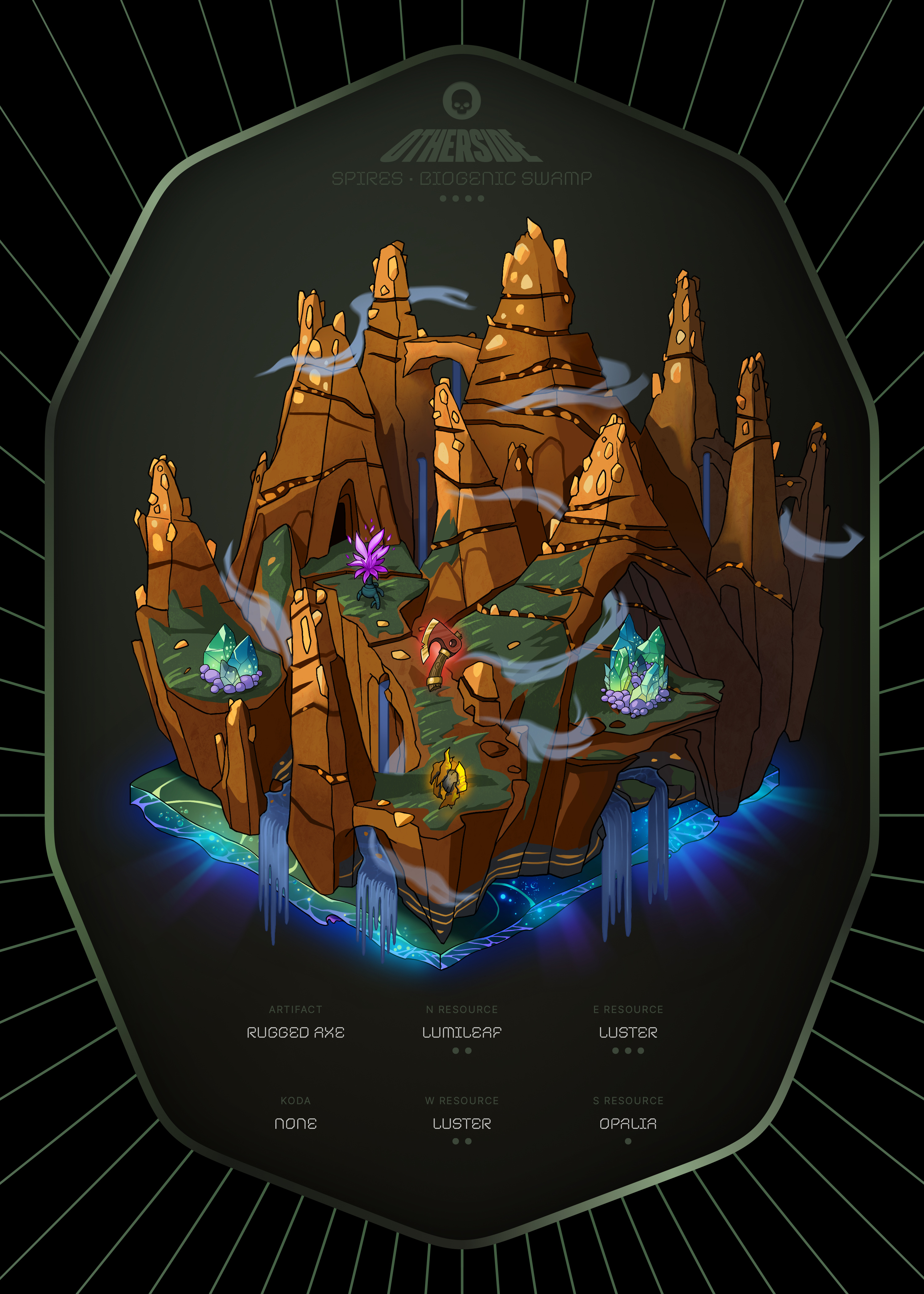 Otherdeed #9508 — Spires
