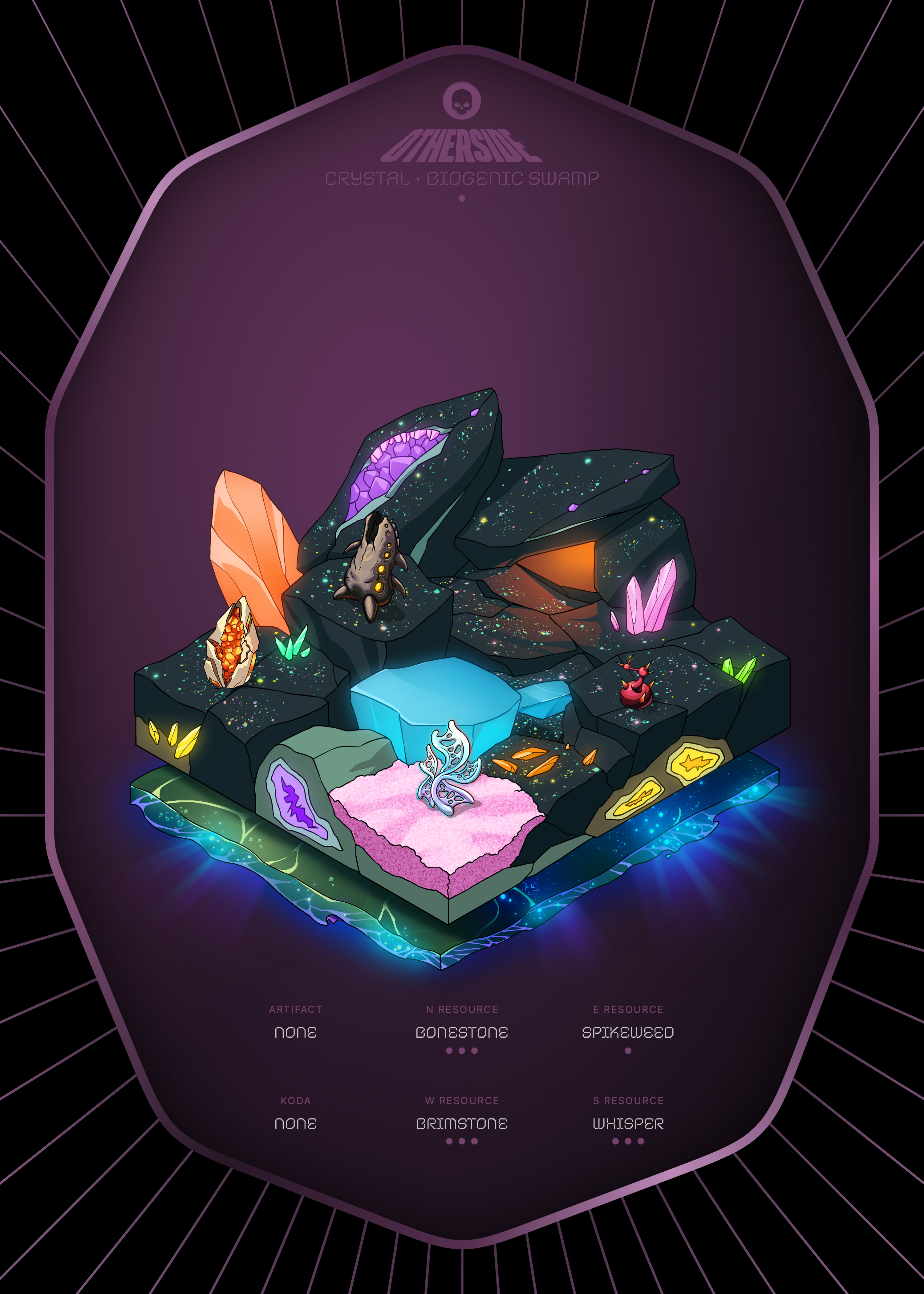 Otherdeed #5610 — Crystal