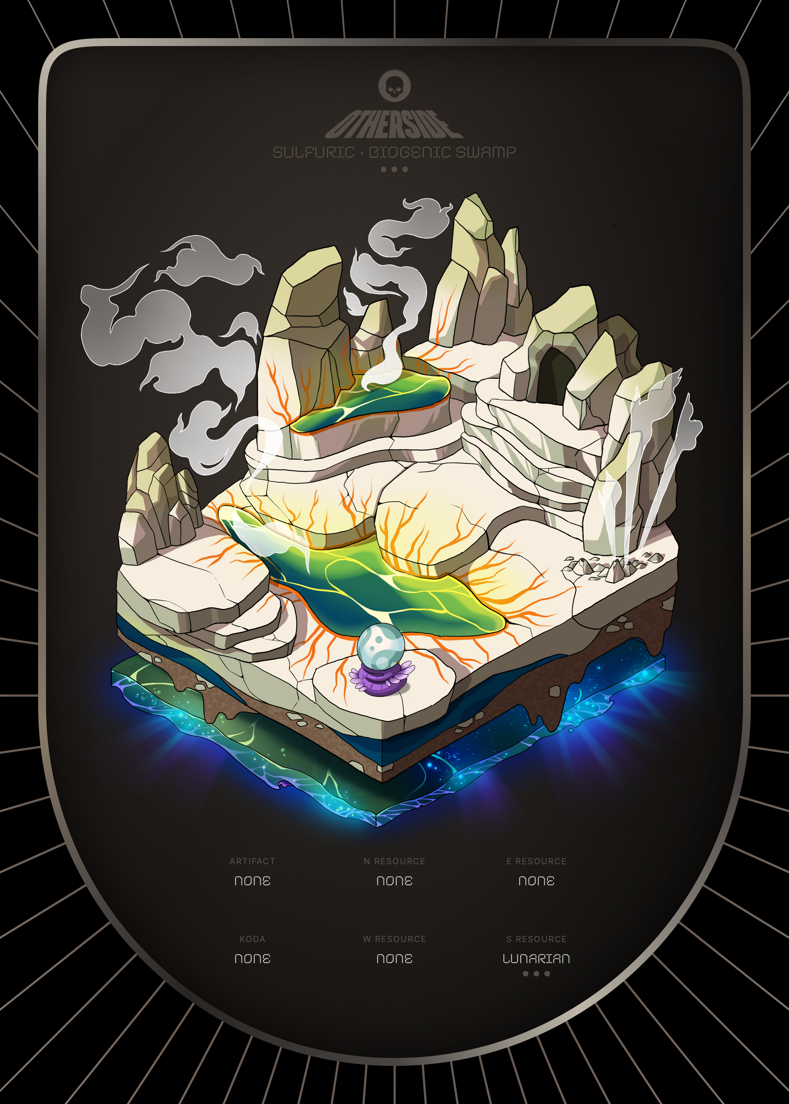 Otherdeed #7382 — Sulfuric