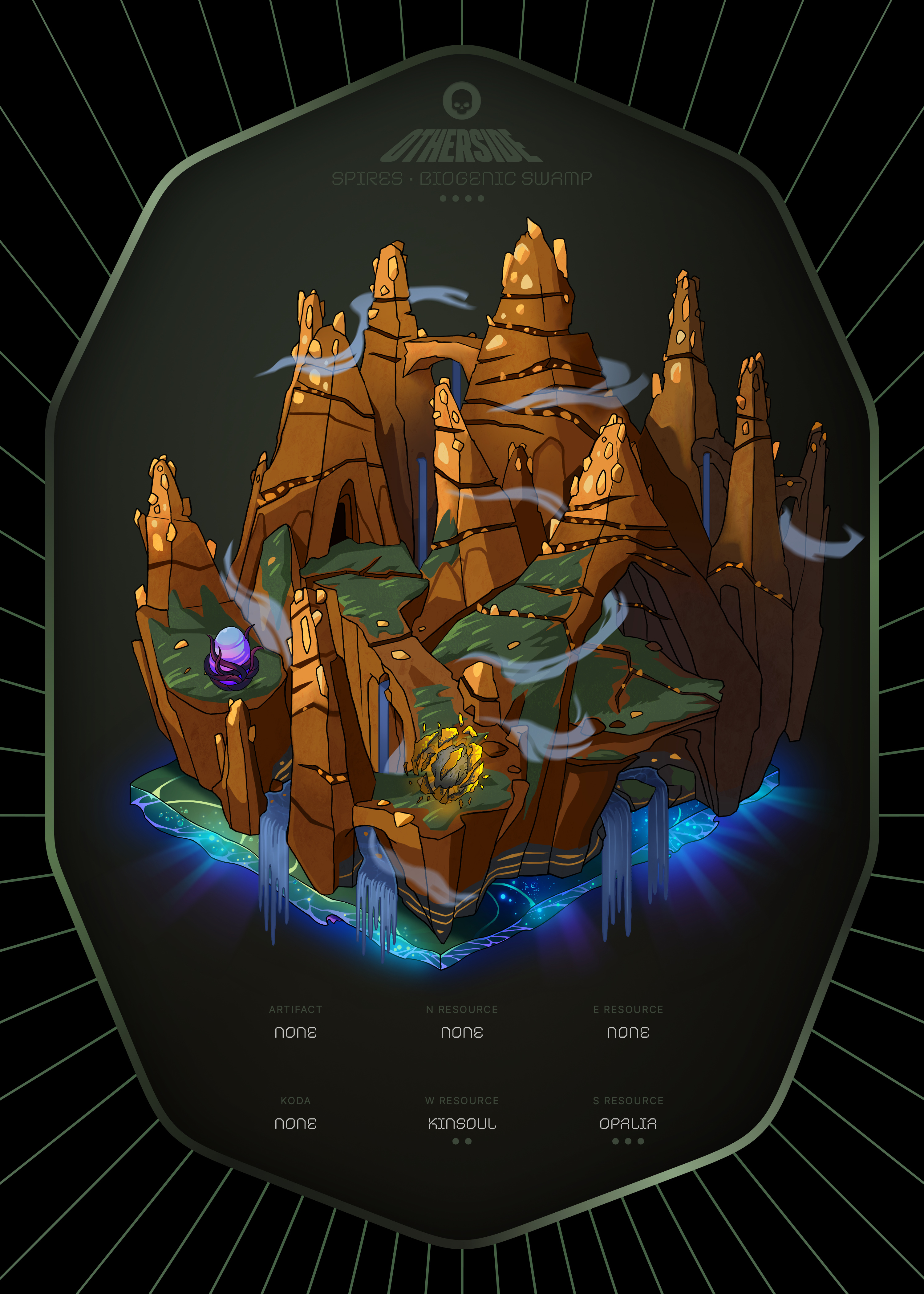 Otherdeed #9585 — Spires
