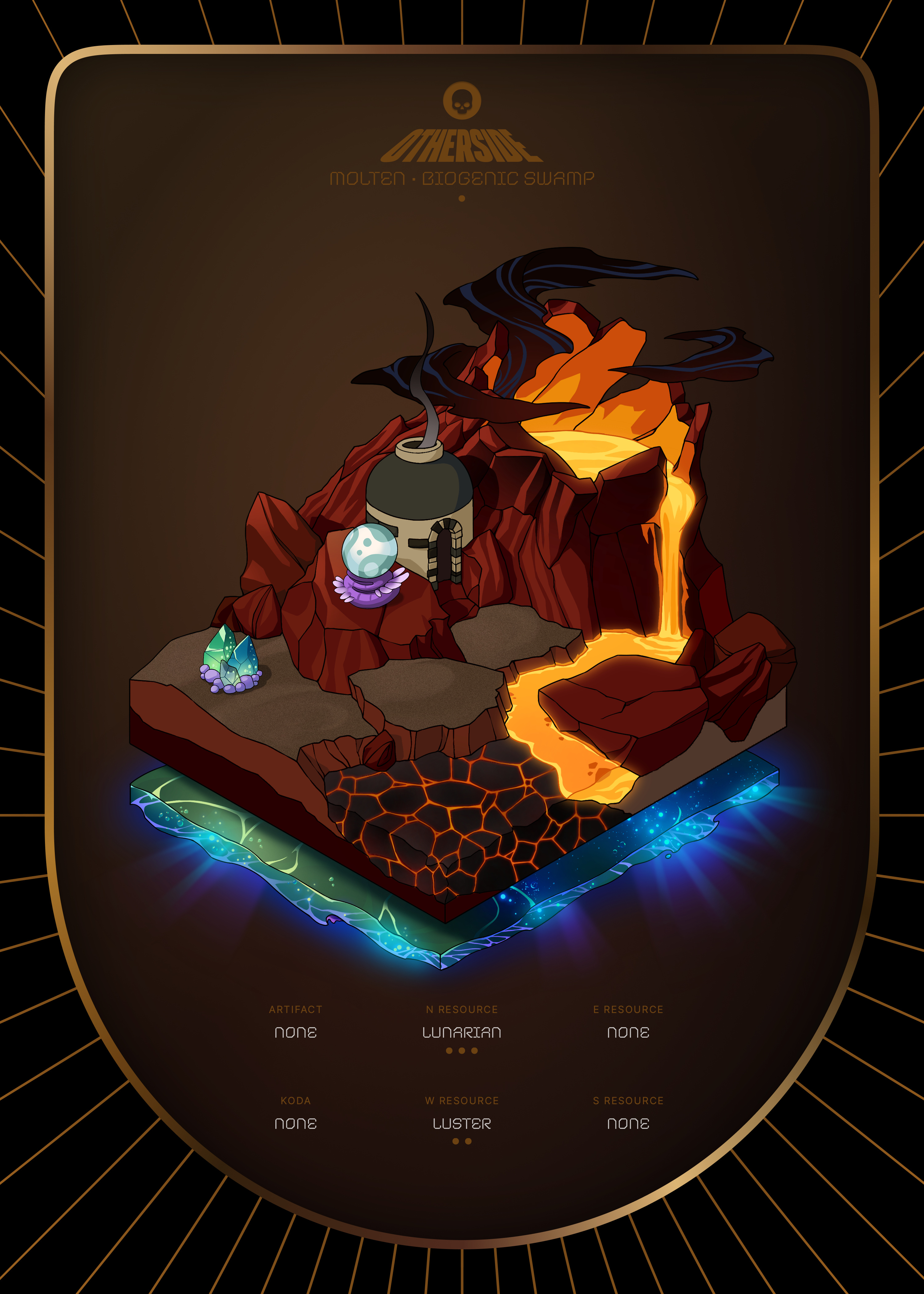 Otherdeed #9113 — Molten