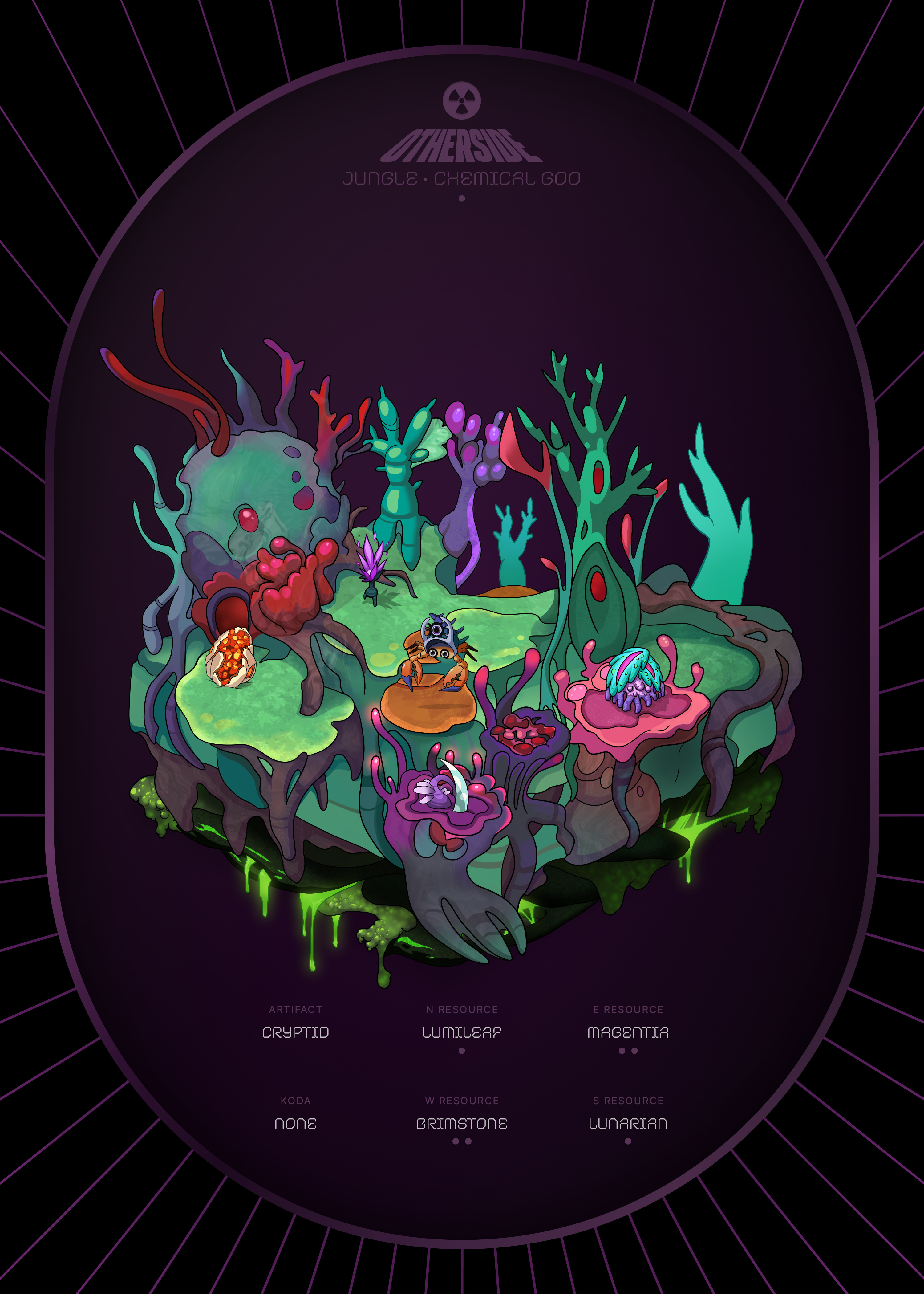 Otherdeed #25107 — Jungle