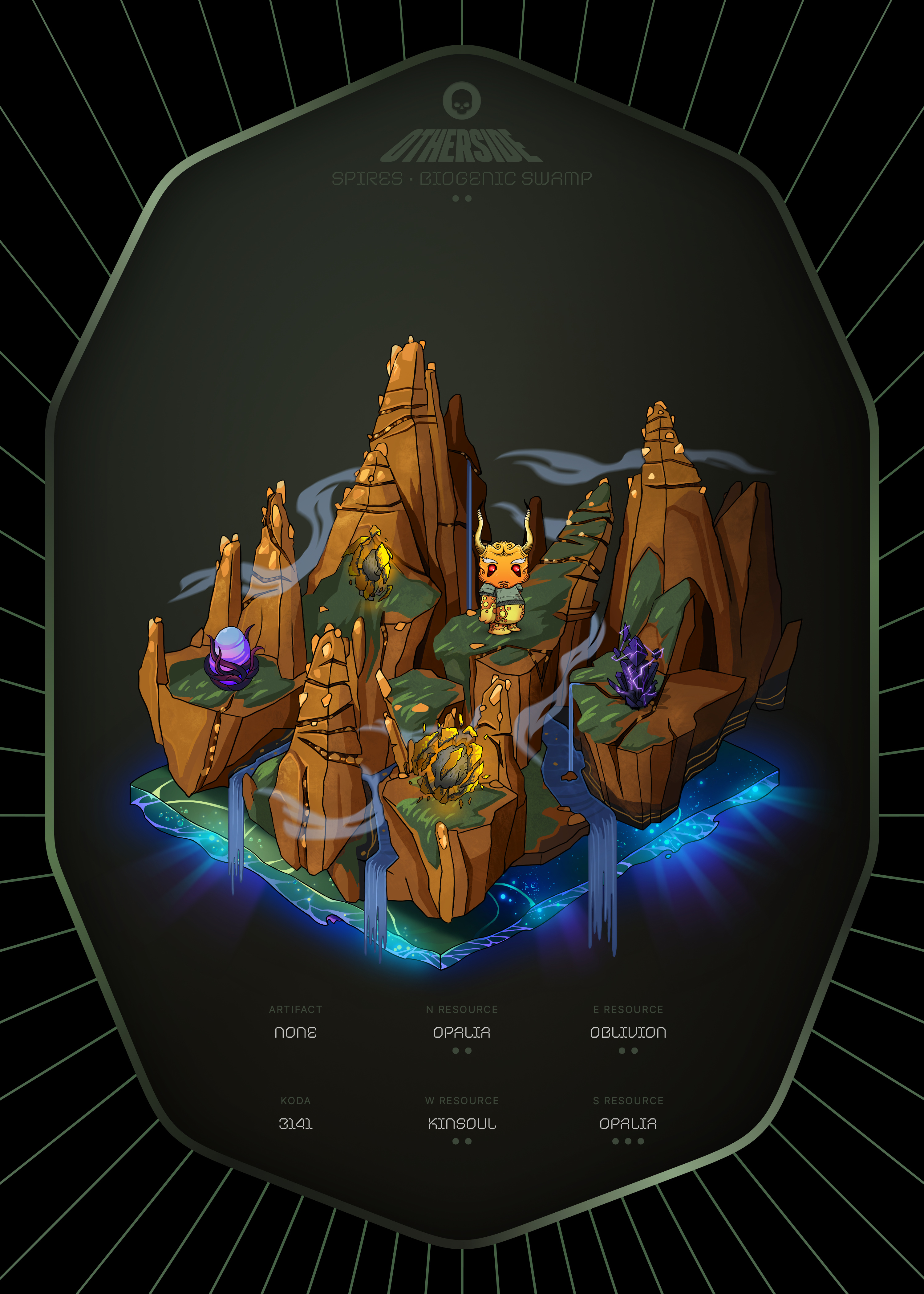 Otherdeed #6697 — Spires