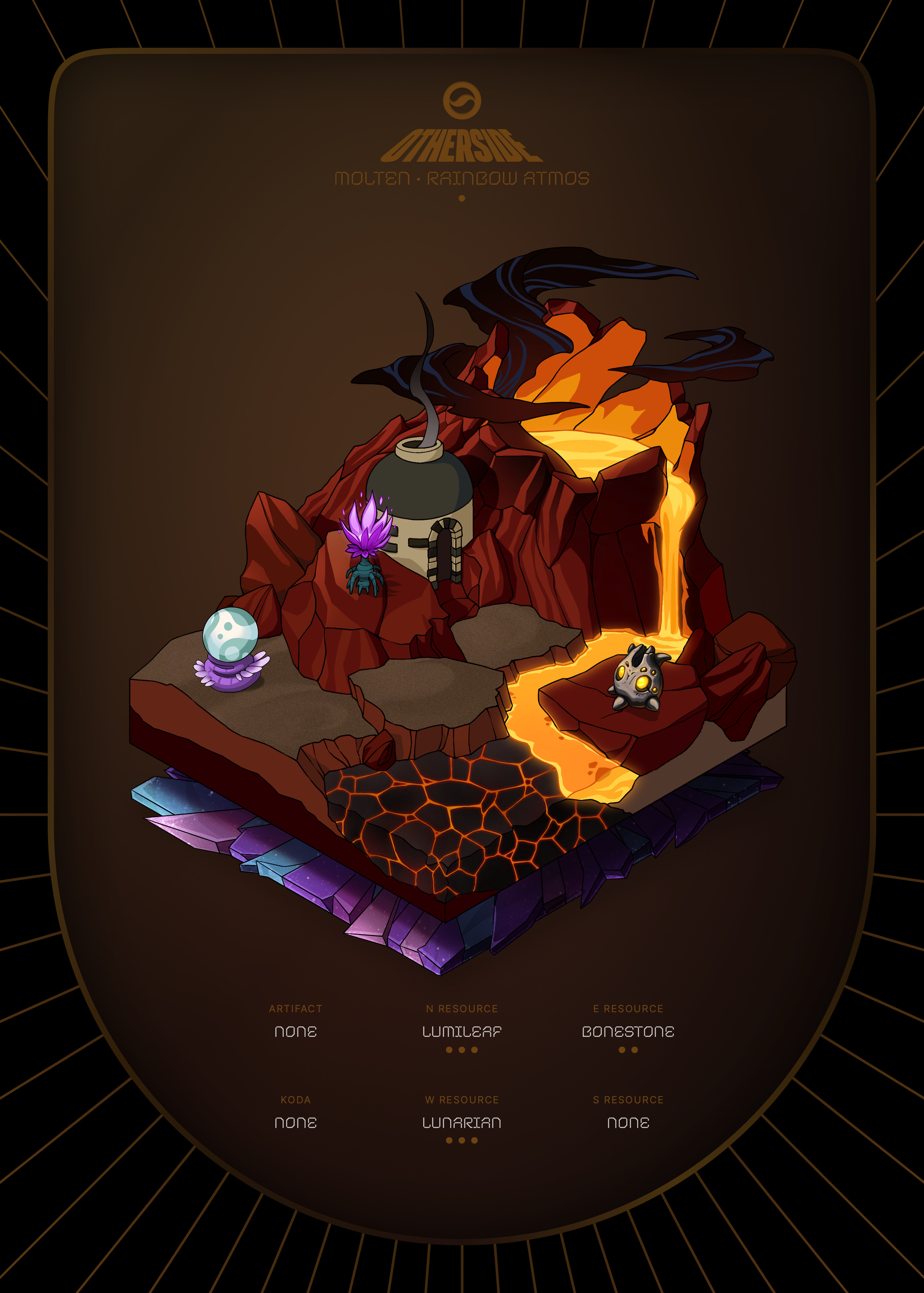 Otherdeed #79933 — Molten