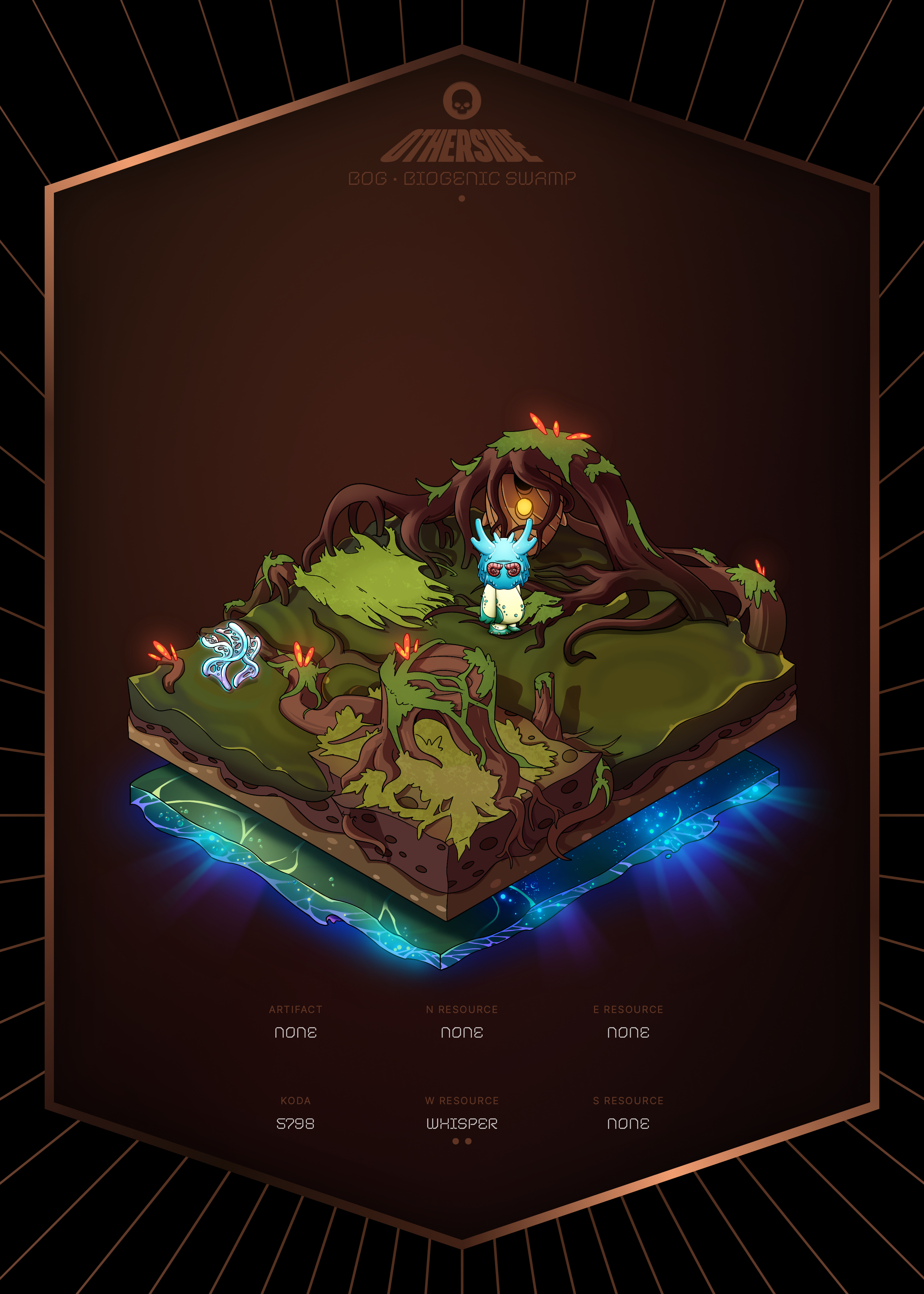 Otherdeed #7437 — Bog