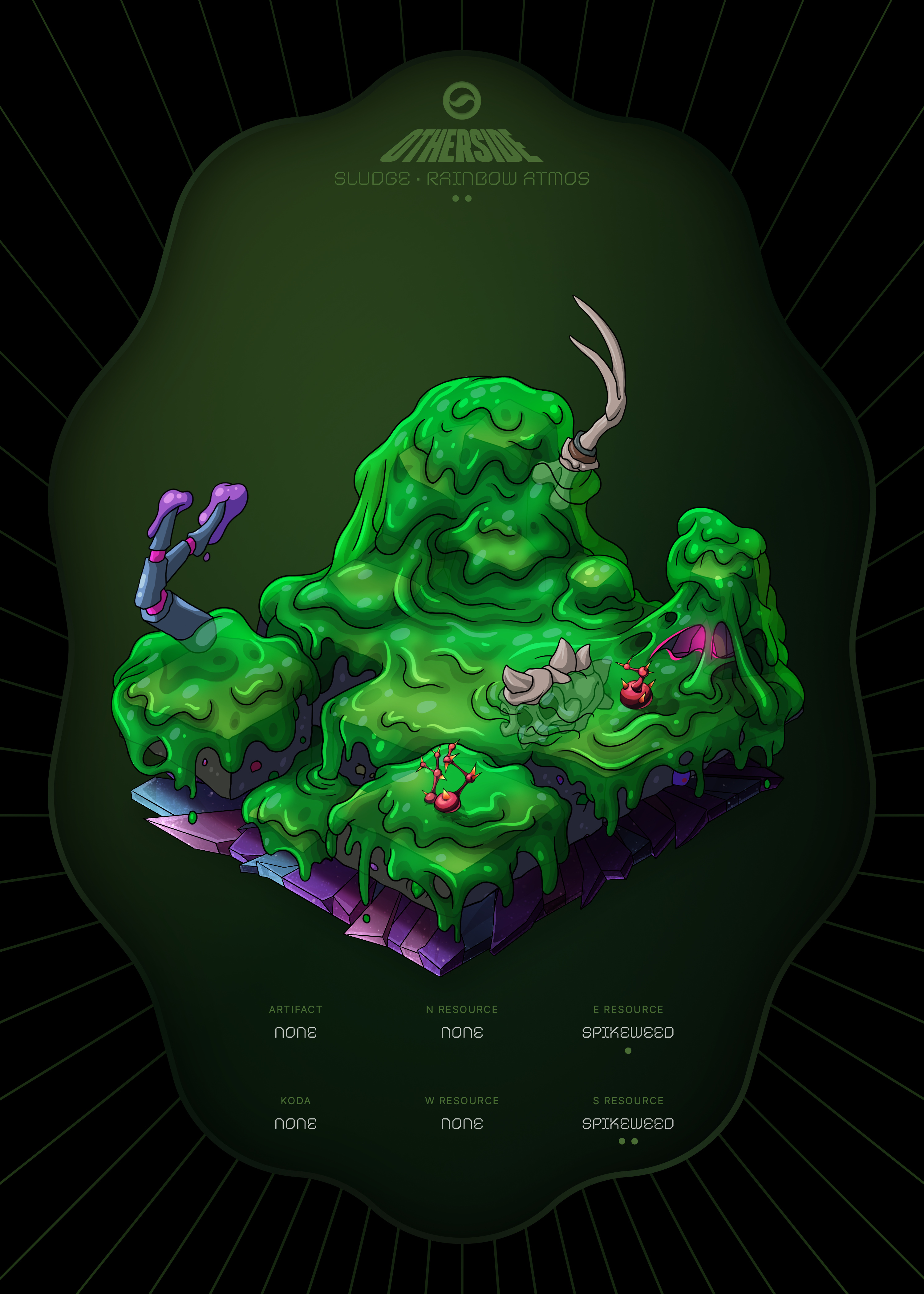 Otherdeed #78467 — Sludge