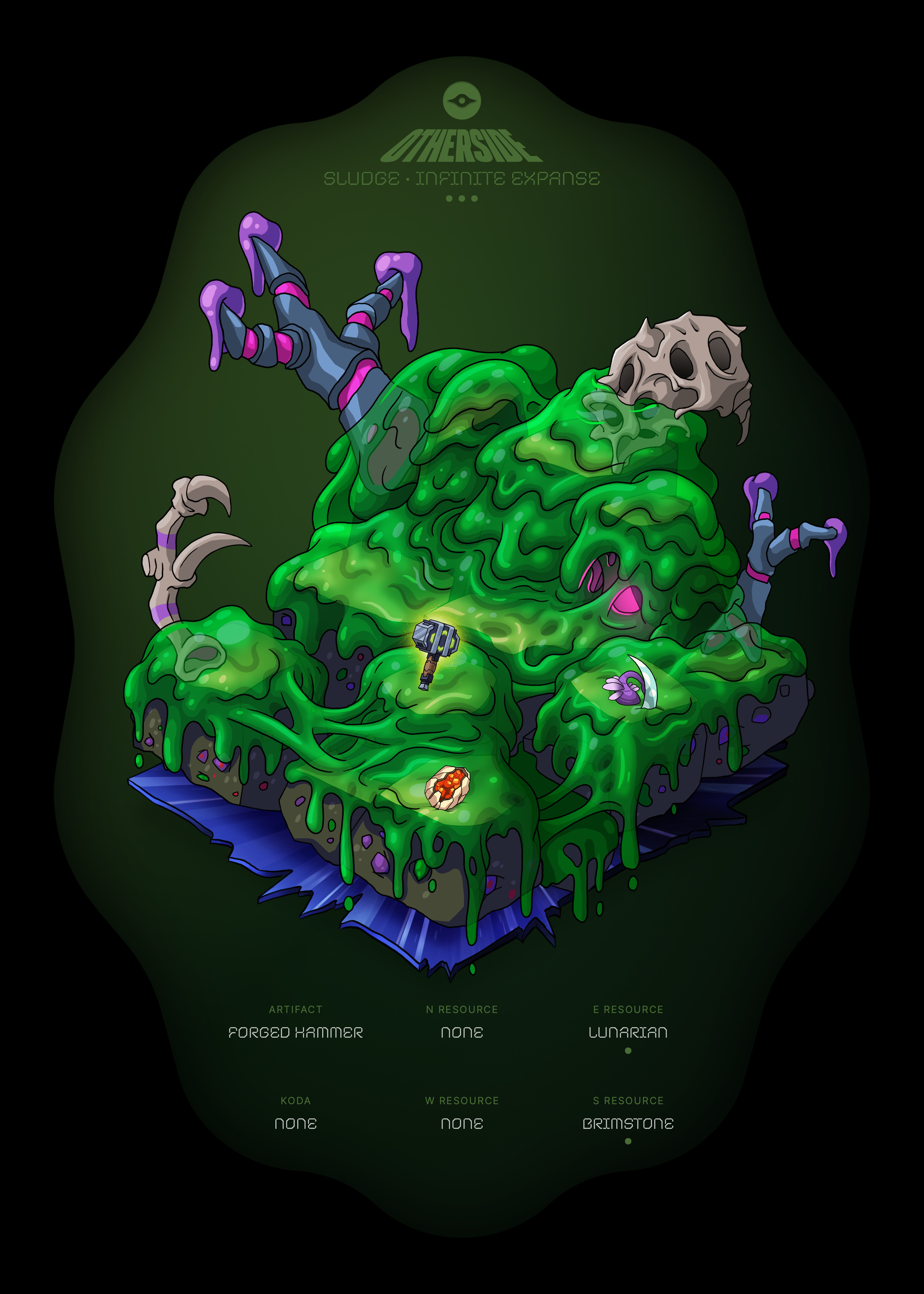 Otherdeed #58691 — Sludge