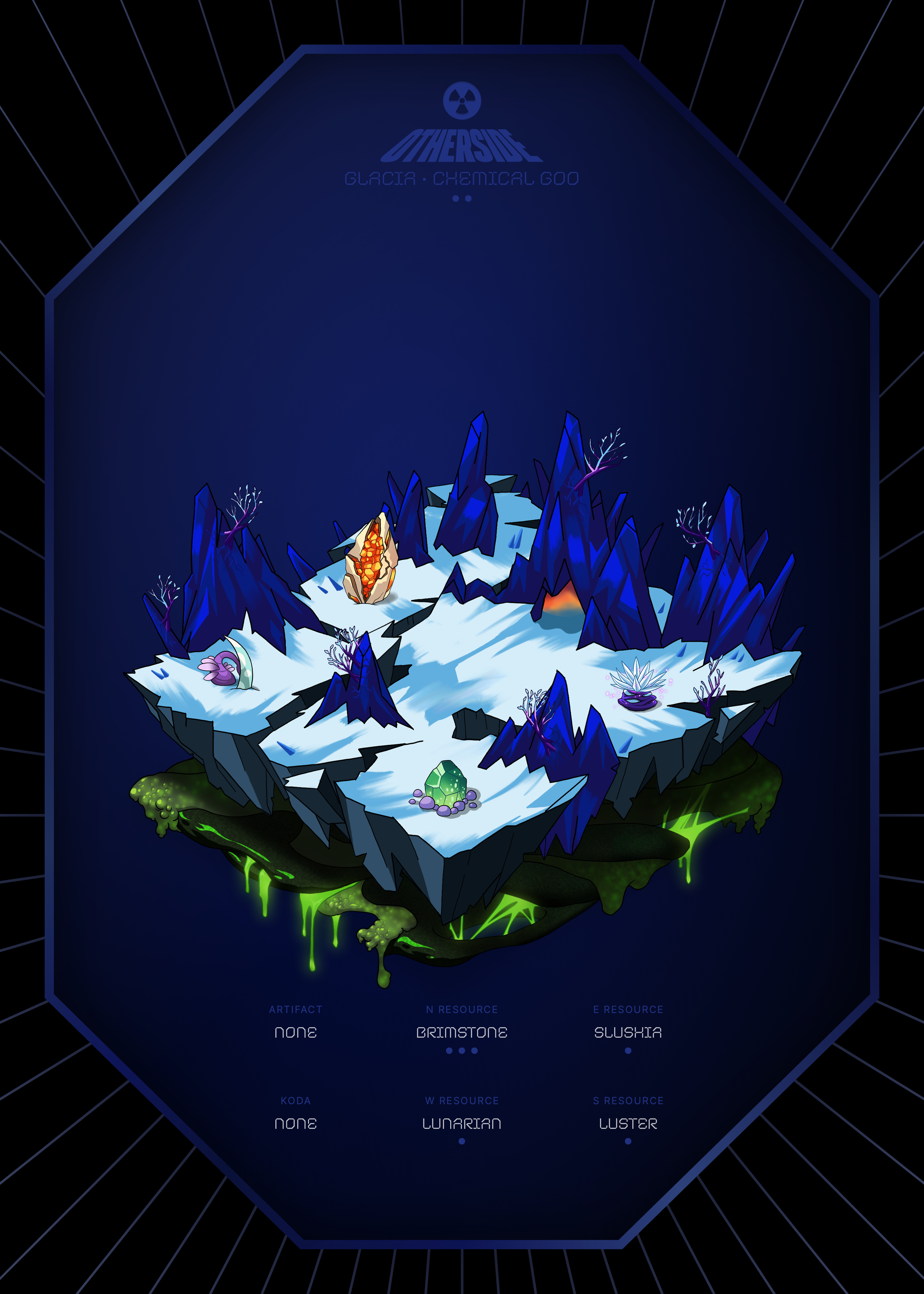 Otherdeed #22012 — Glacia