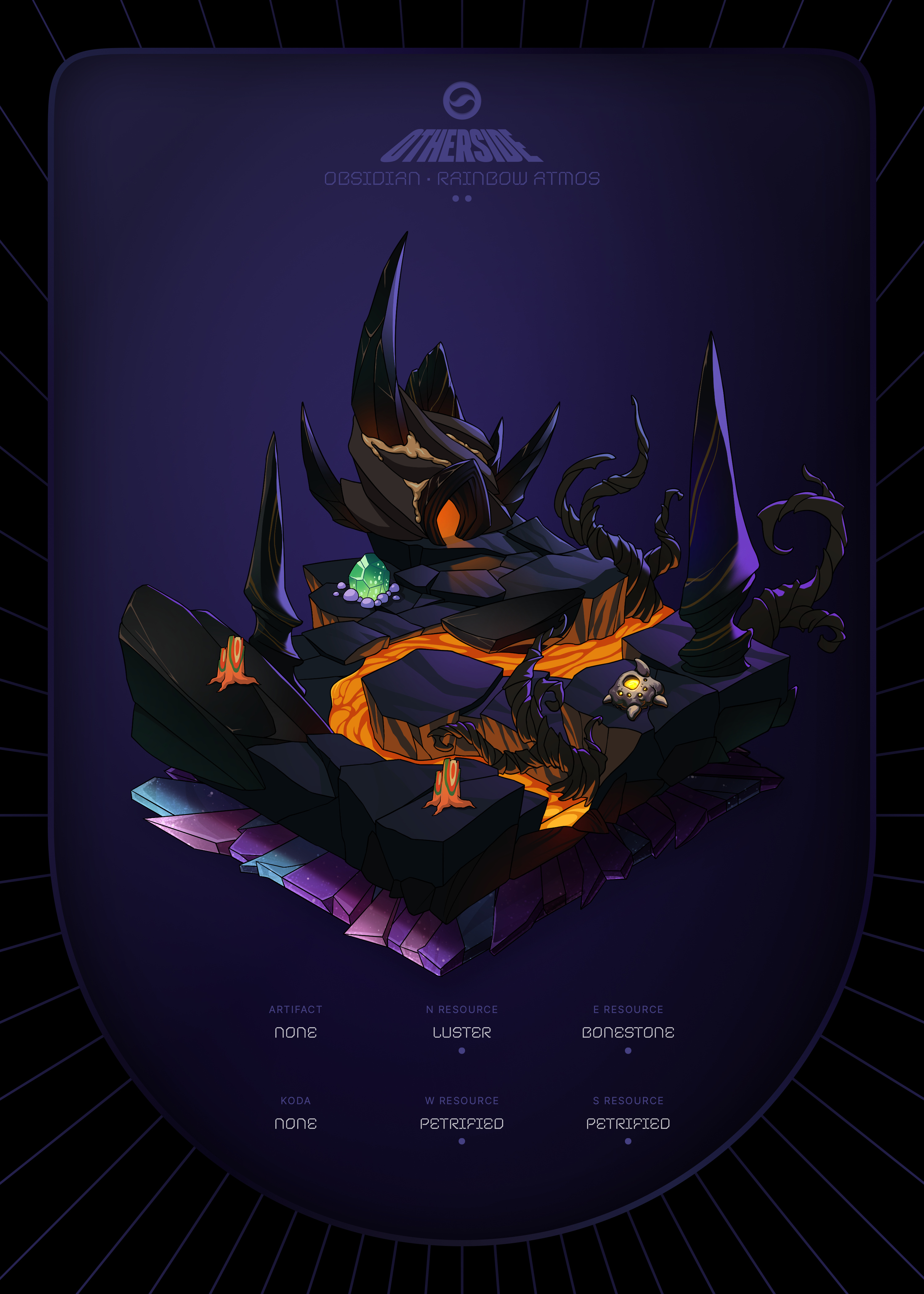 Otherdeed #77211 — Obsidian