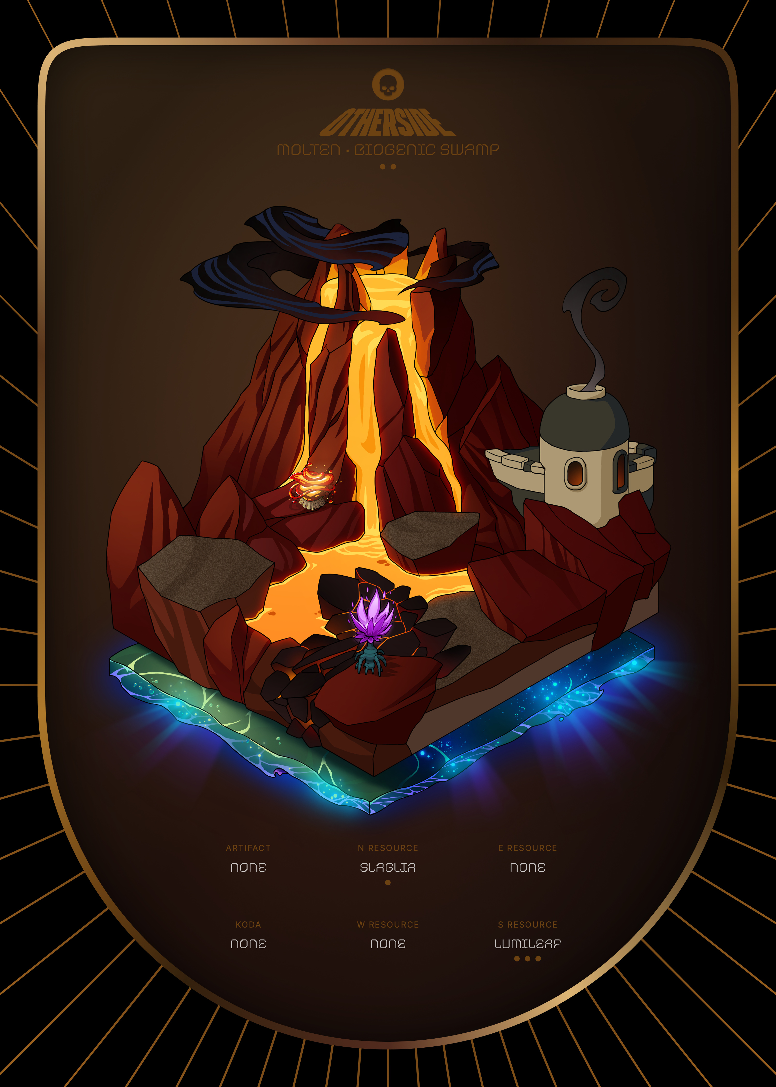 Otherdeed #3560 — Molten