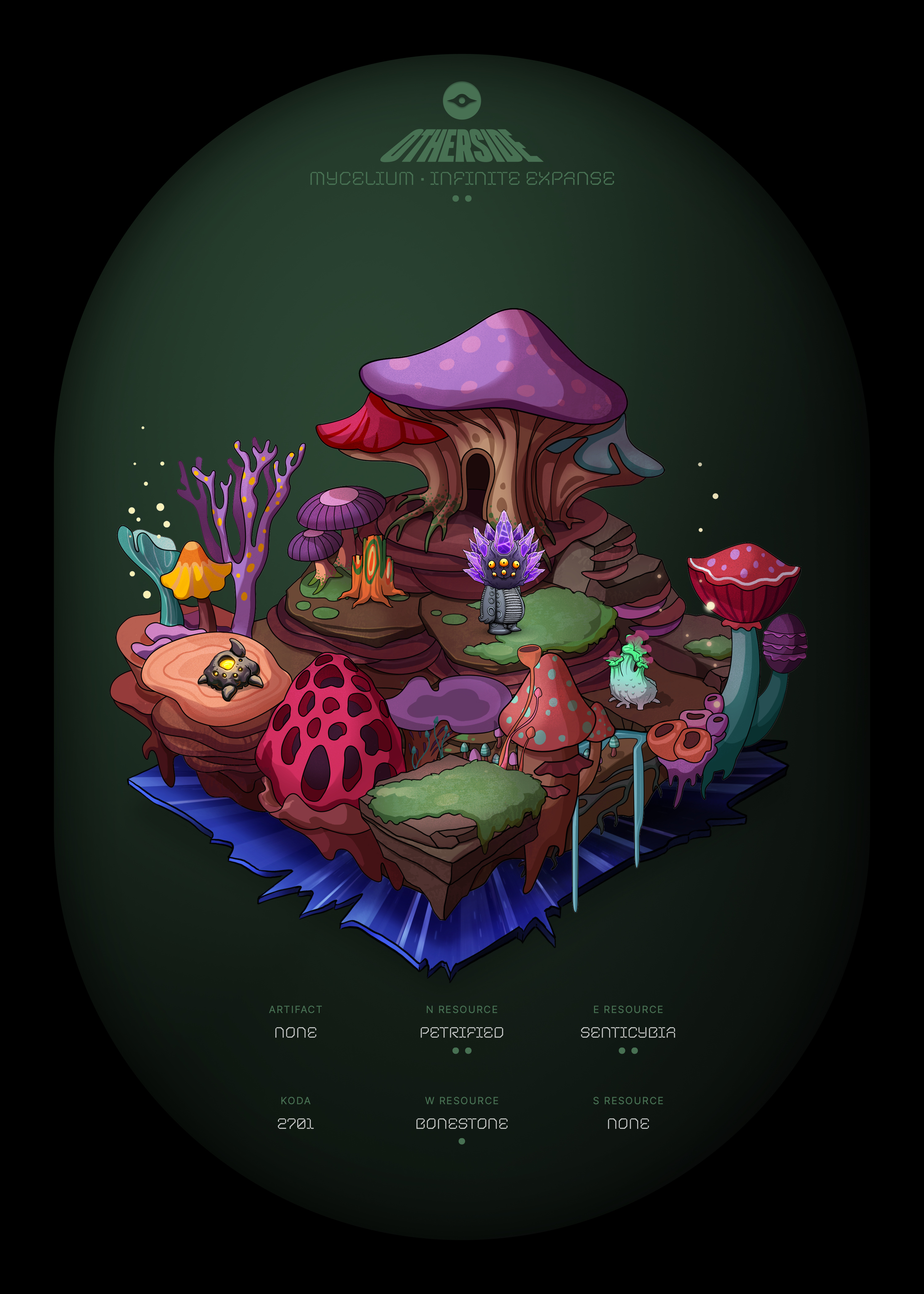 Otherdeed #59545 — Mycelium