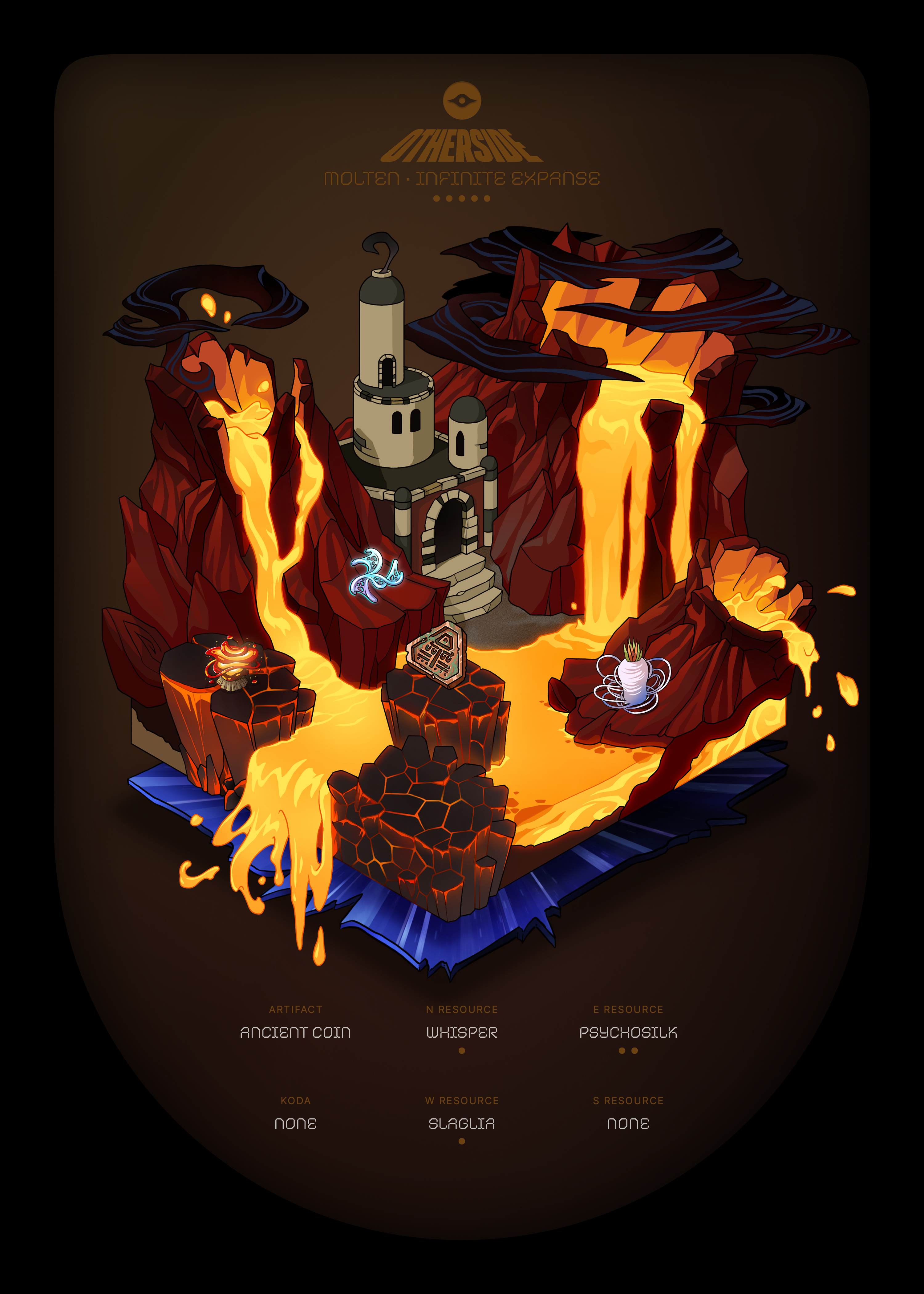 Otherdeed #53921 — Molten