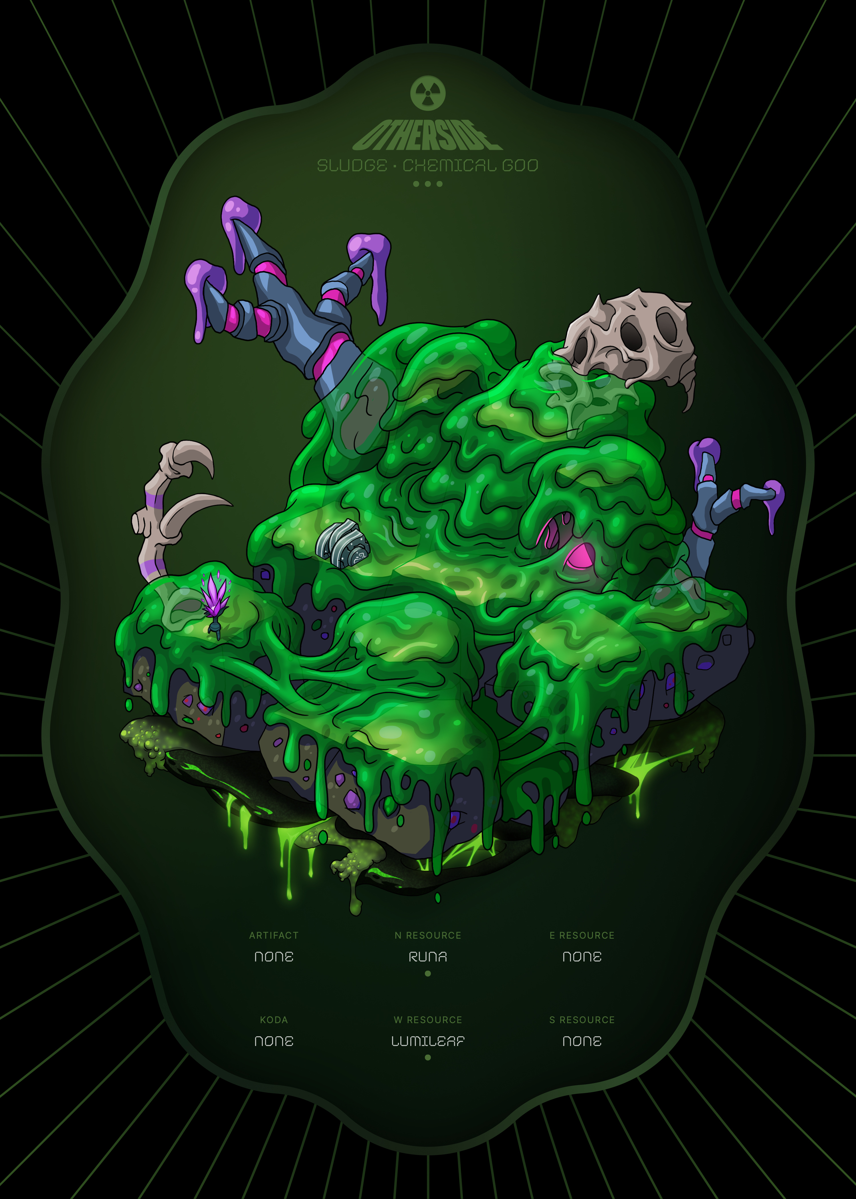 Otherdeed #11483 — Sludge