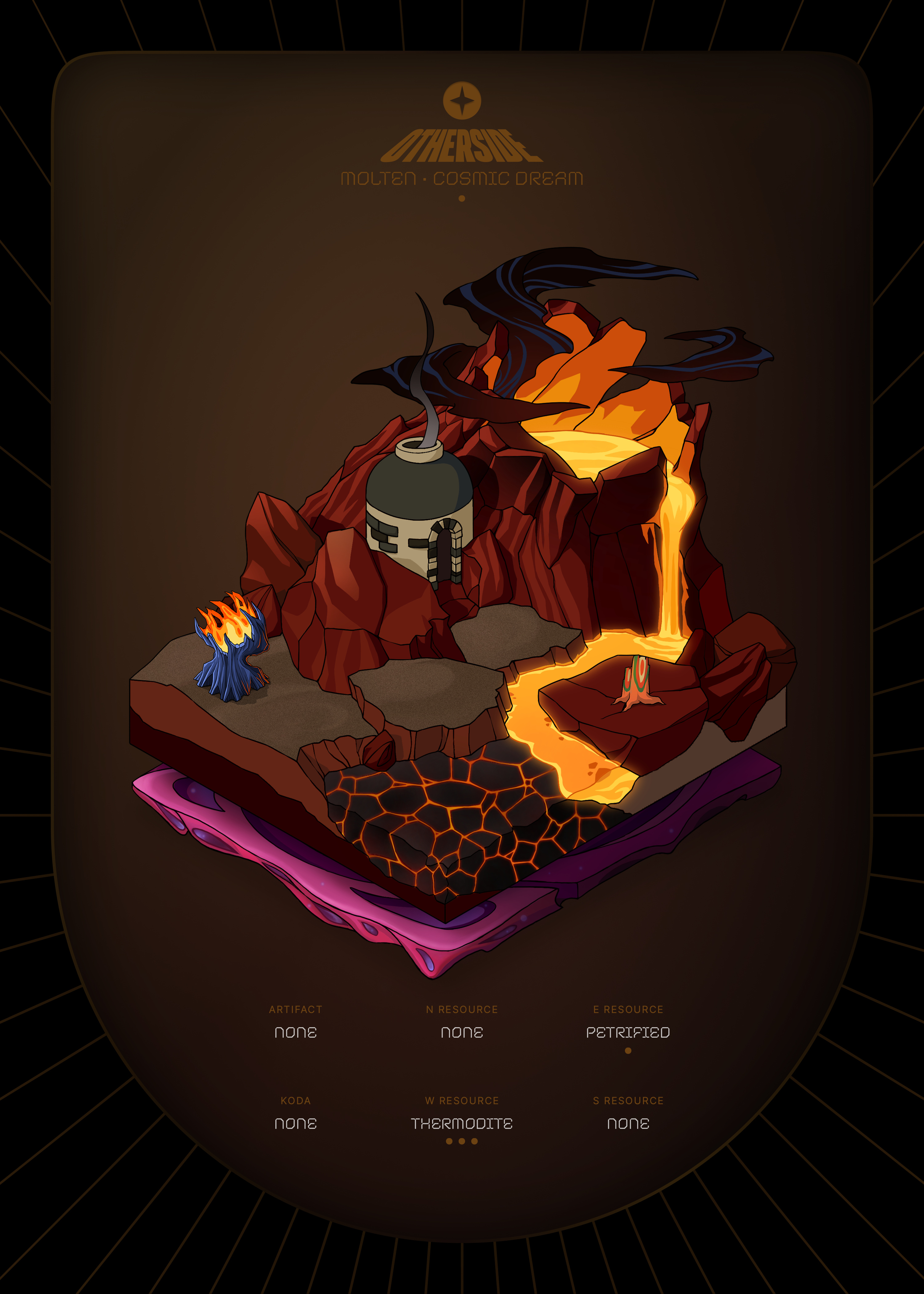 Otherdeed #95309 — Molten