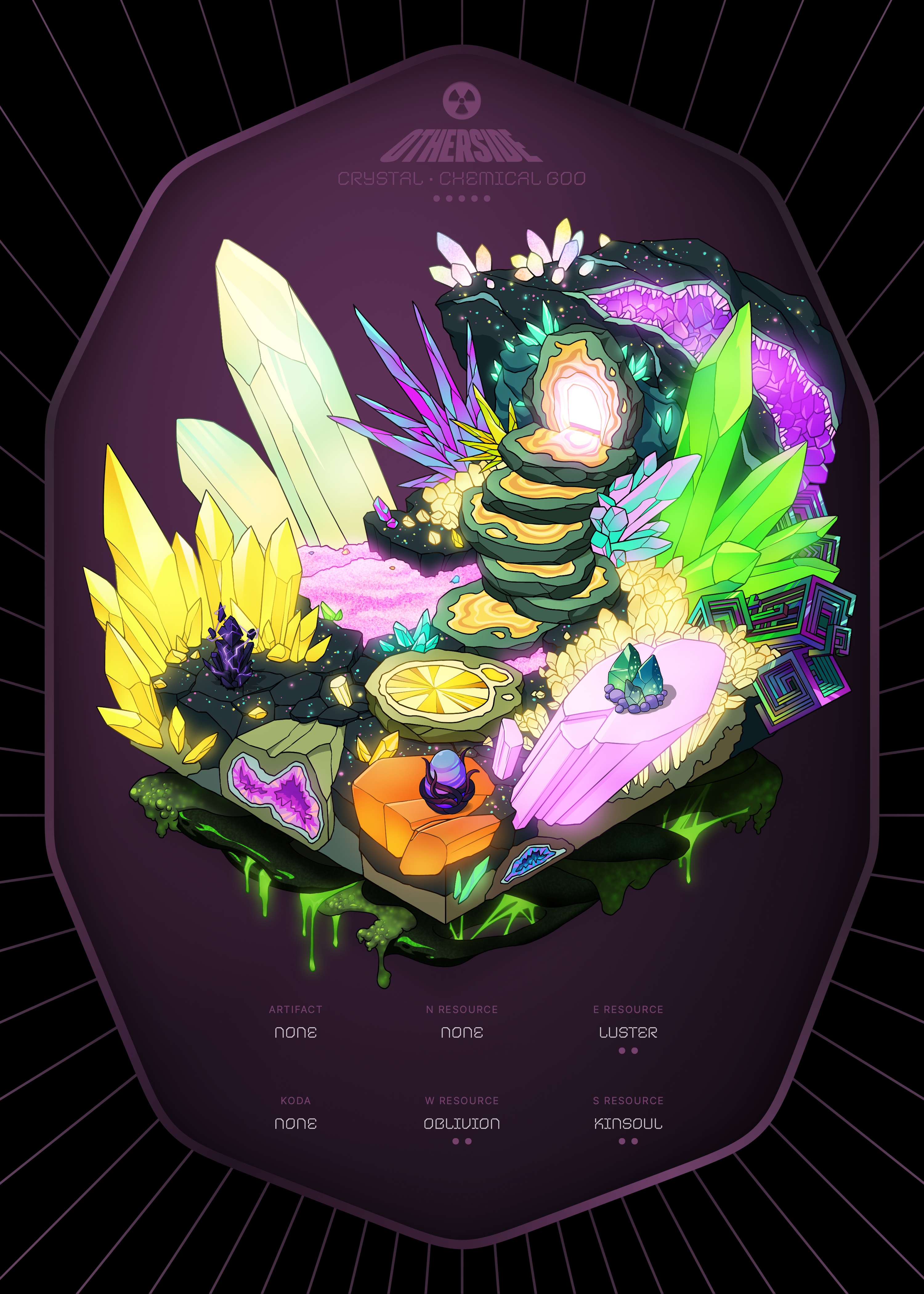 Otherdeed #18225 — Crystal