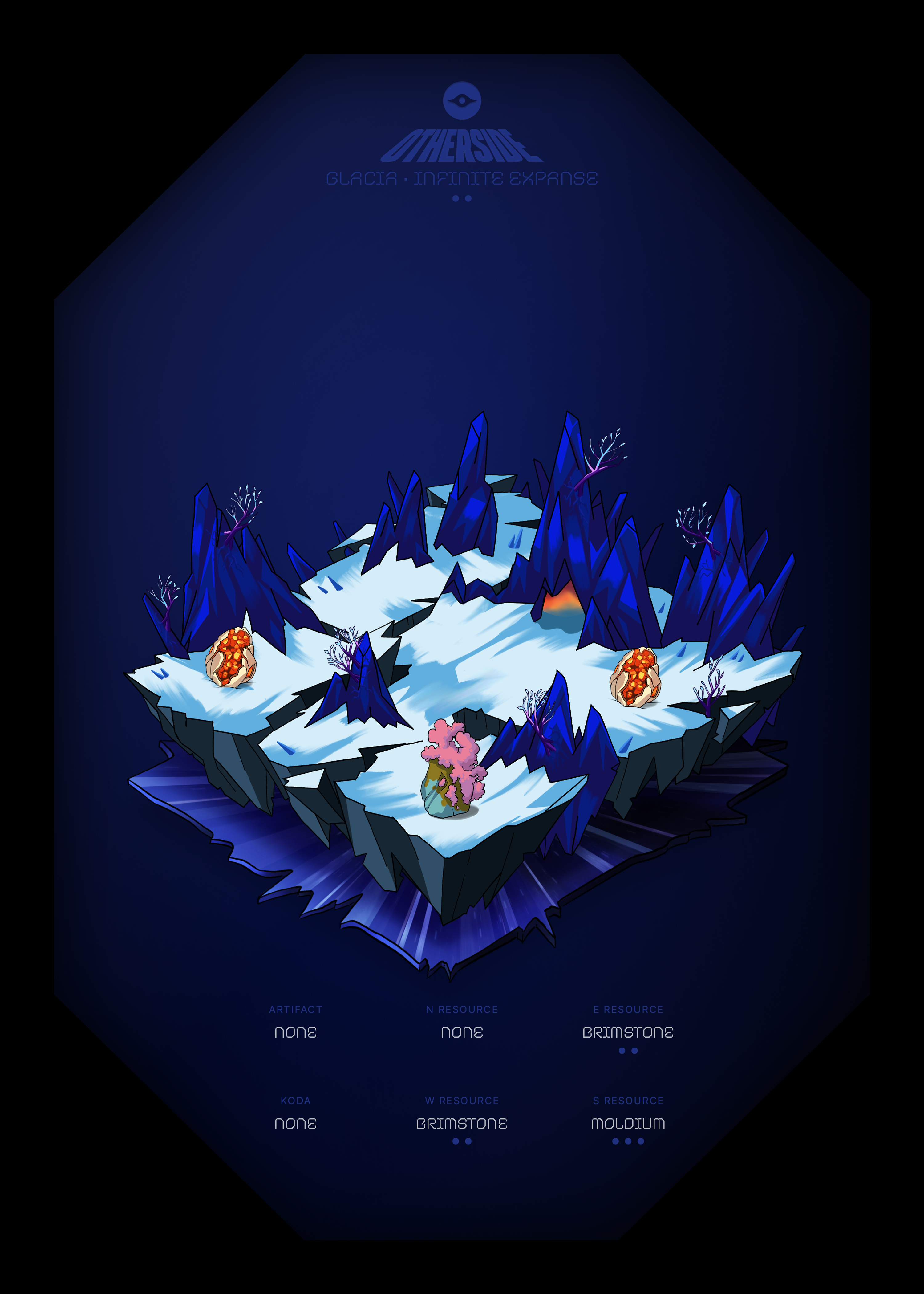 Otherdeed #43945 — Glacia