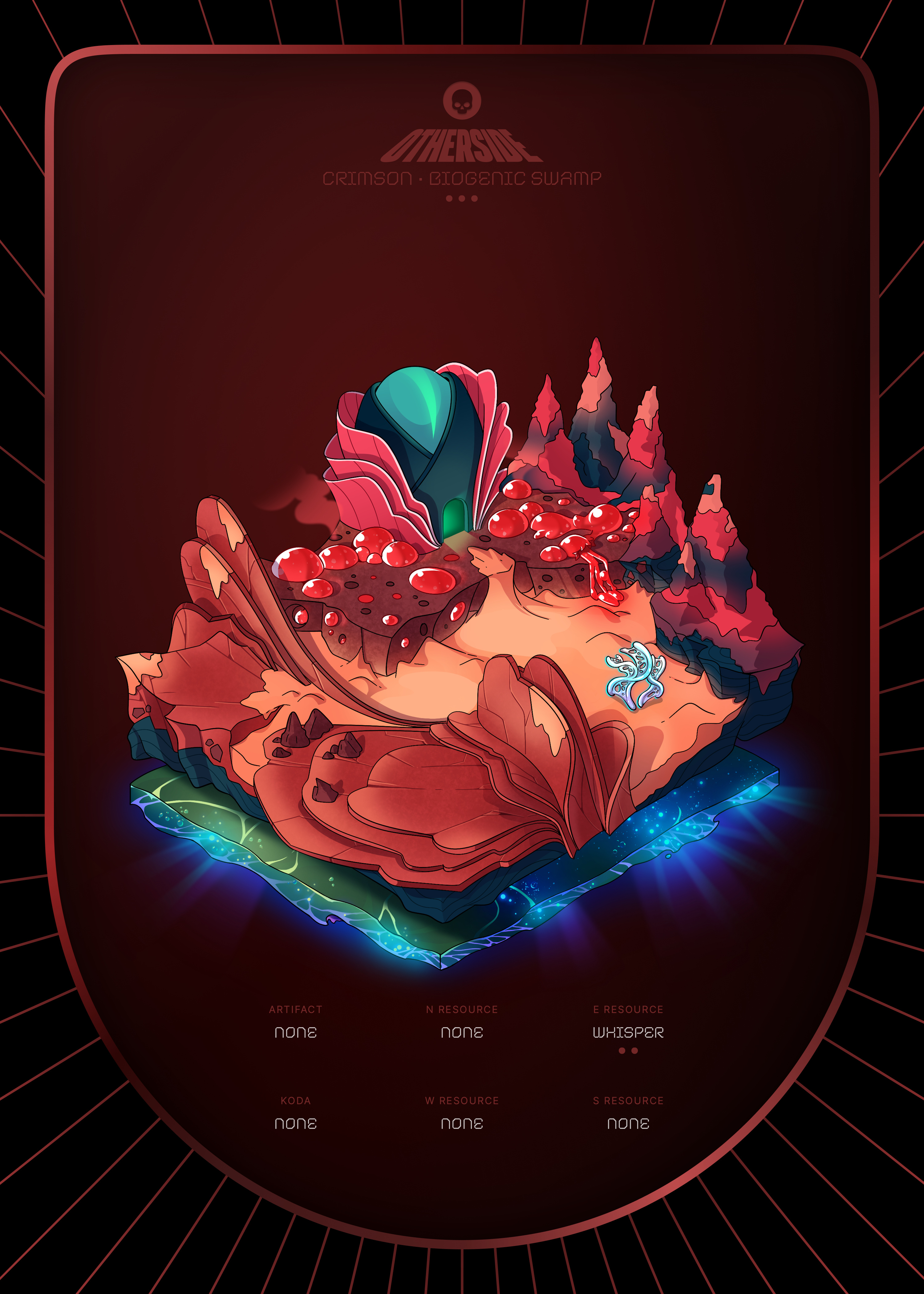 Otherdeed #2375 — Crimson