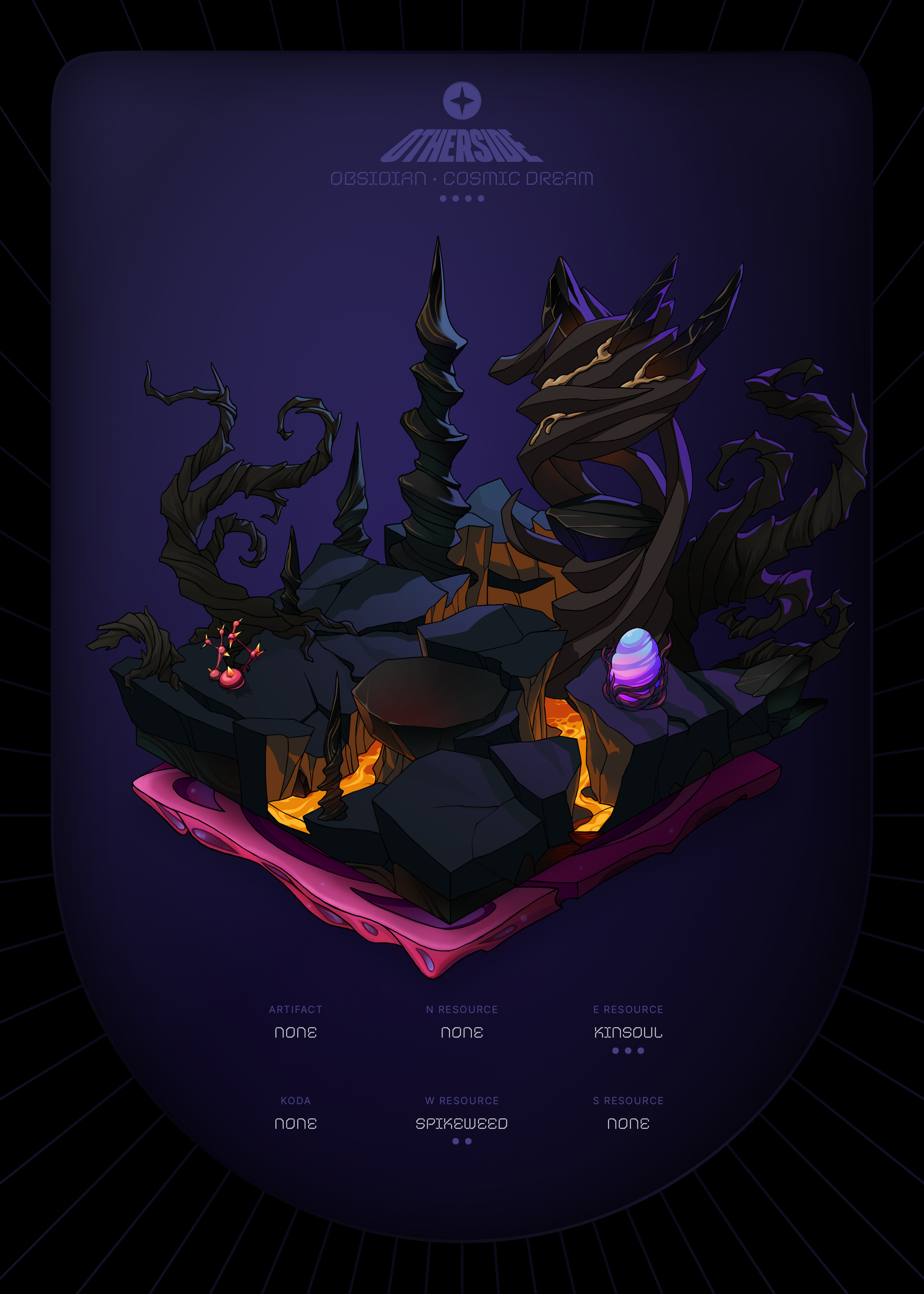 Otherdeed #34580 — Obsidian