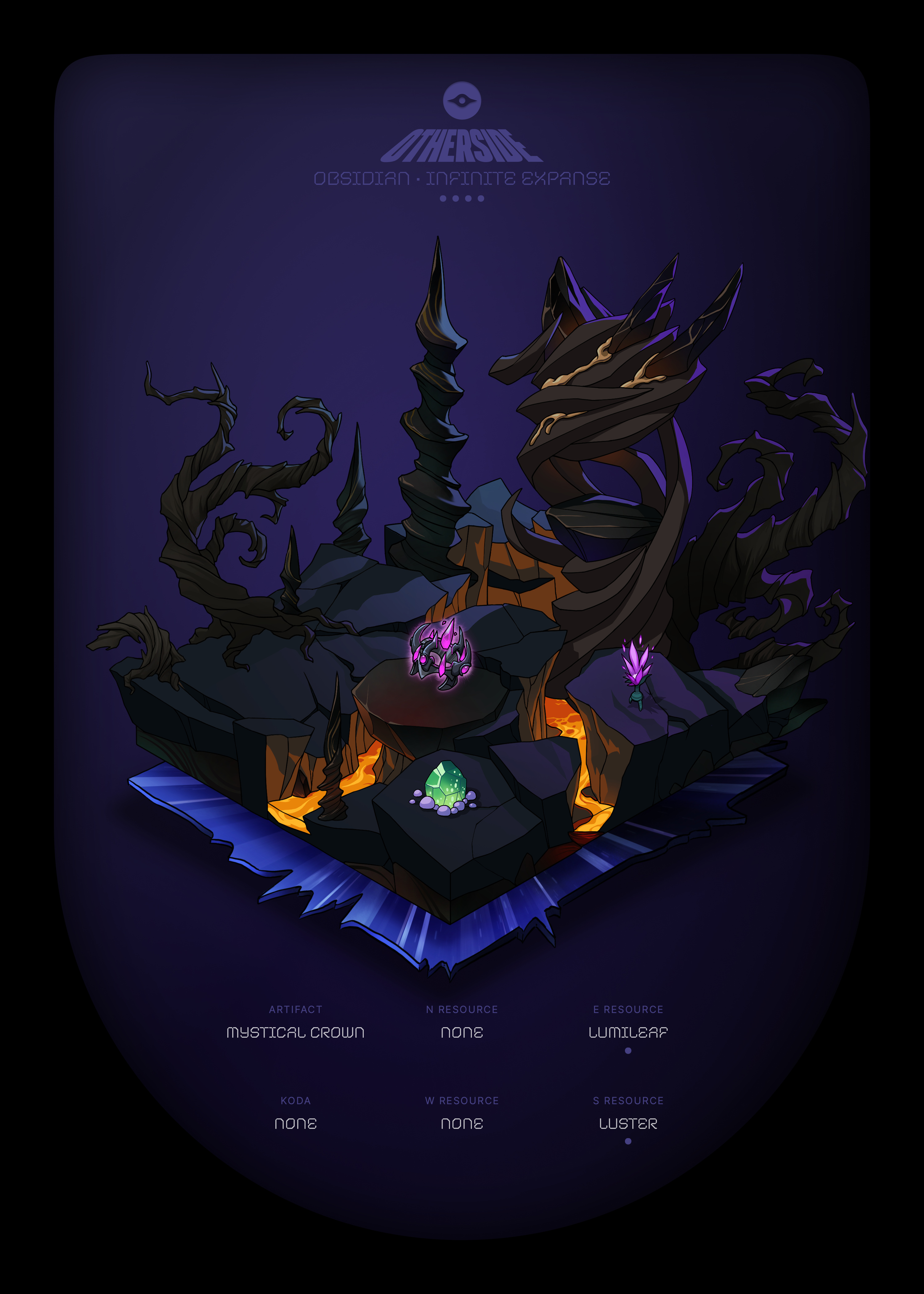 Otherdeed #53668 — Obsidian