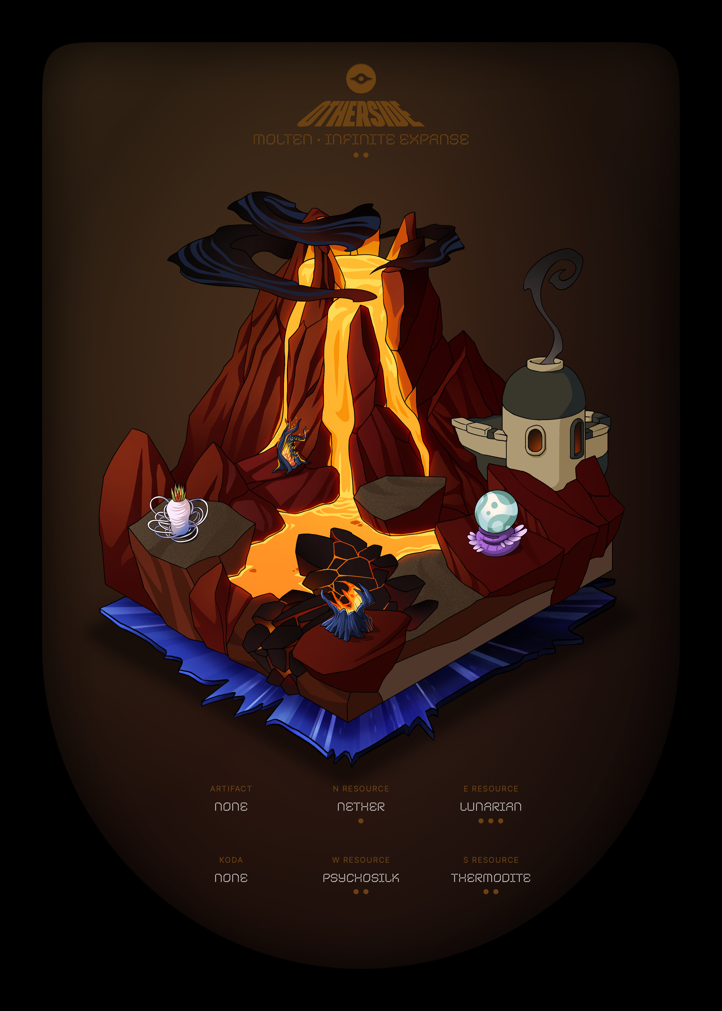 Otherdeed #42611 — Molten