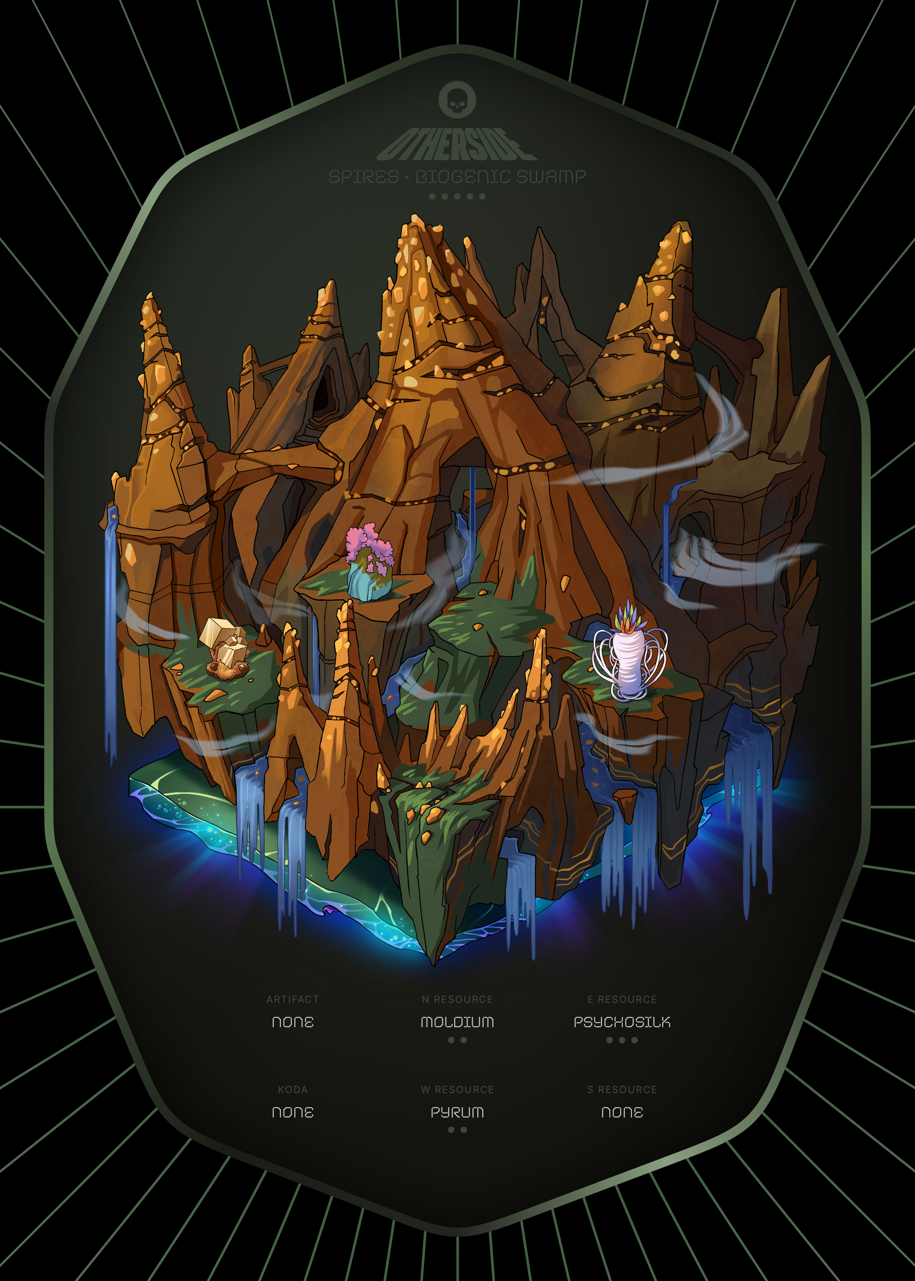 Otherdeed #5525 — Spires