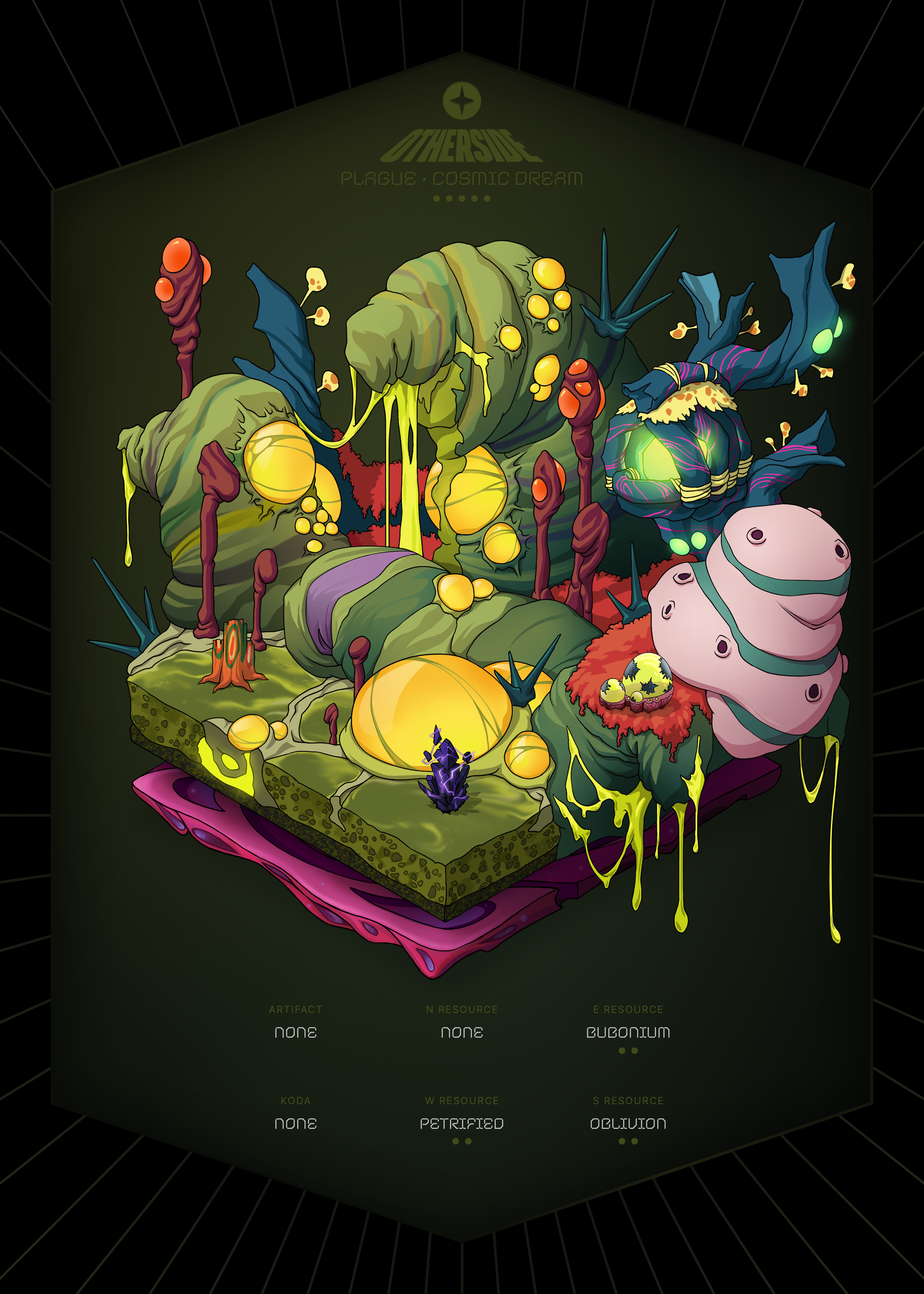 Otherdeed #99900 — Plague