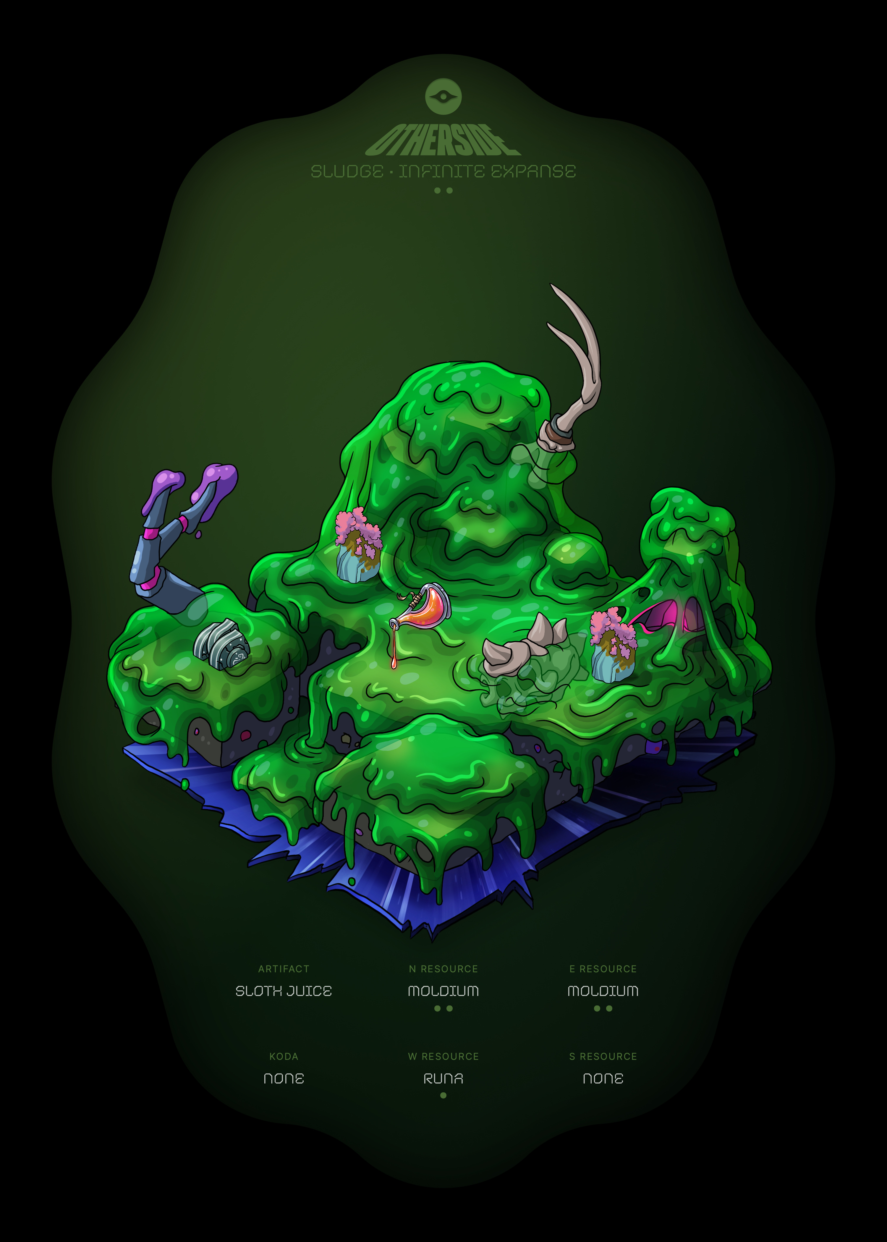Otherdeed #43730 — Sludge