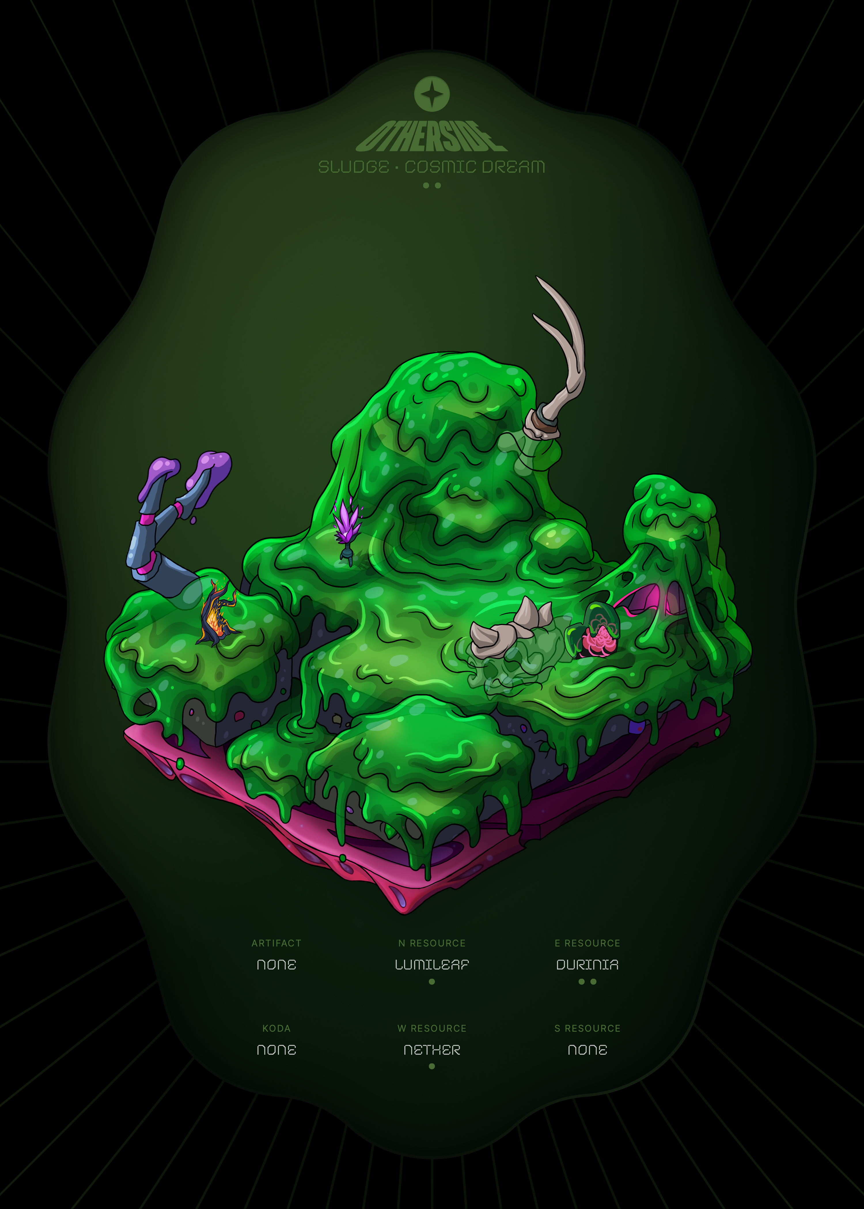 Otherdeed #91899 — Sludge