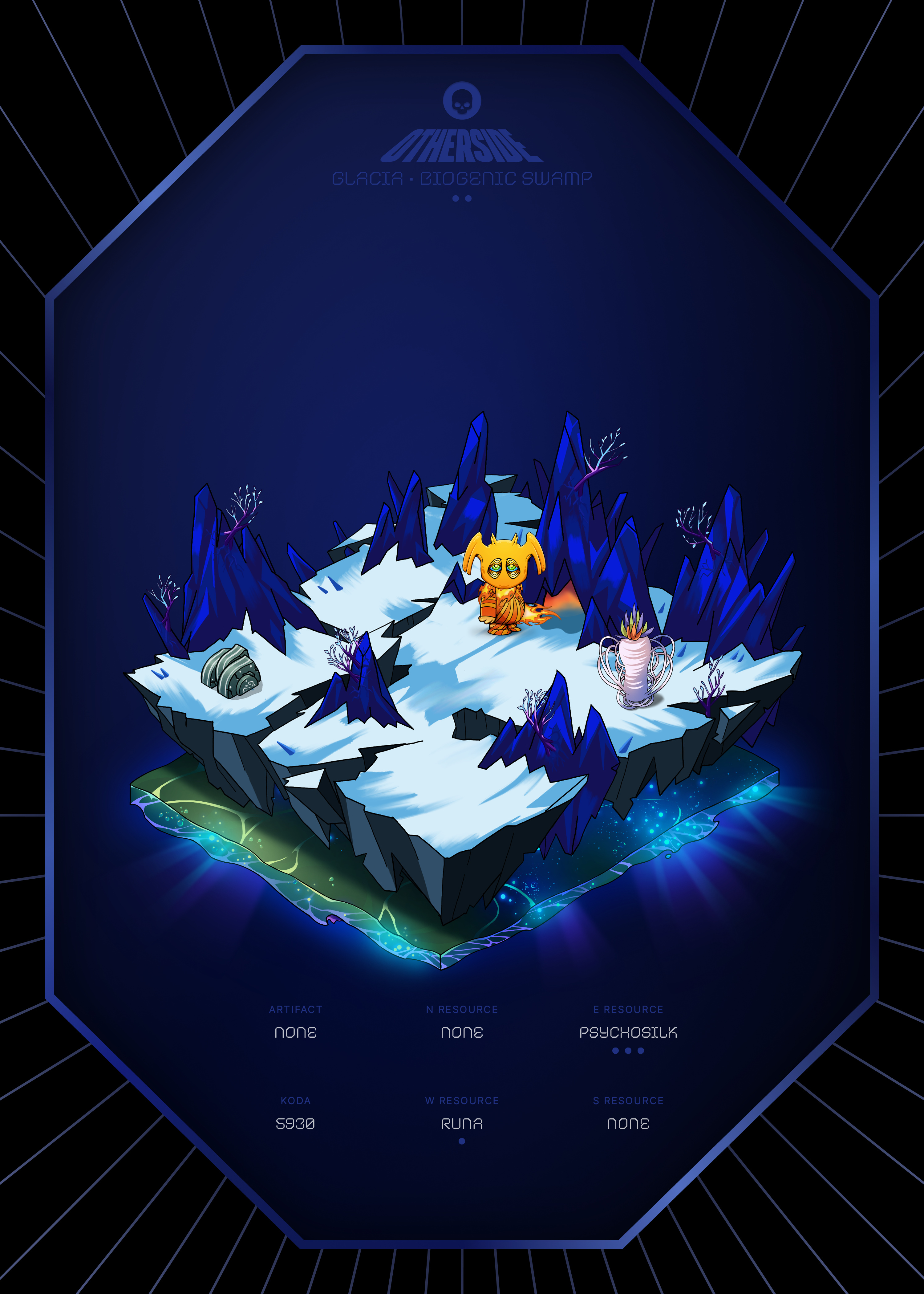 Otherdeed #1330 — Glacia