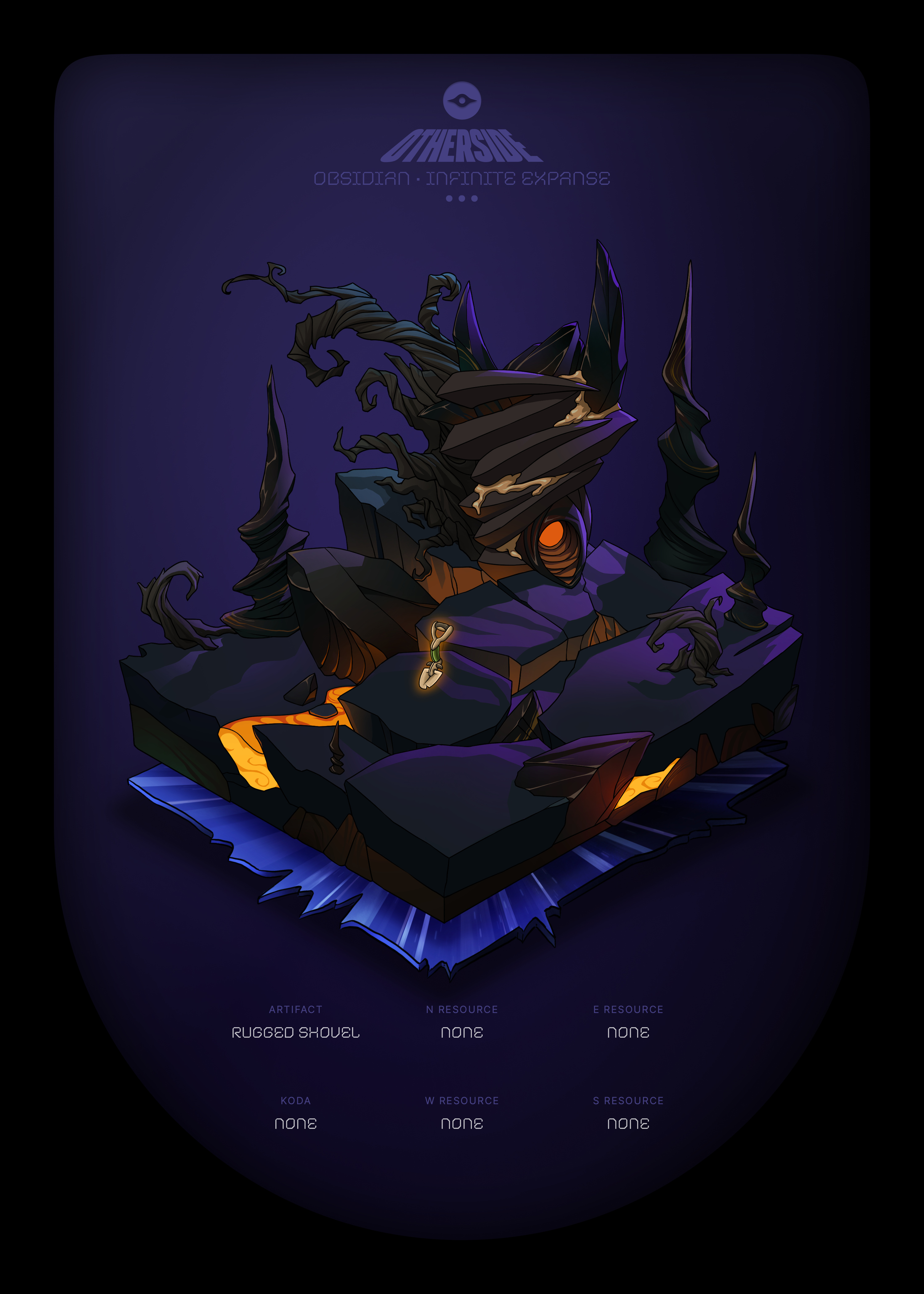 Otherdeed #45599 — Obsidian