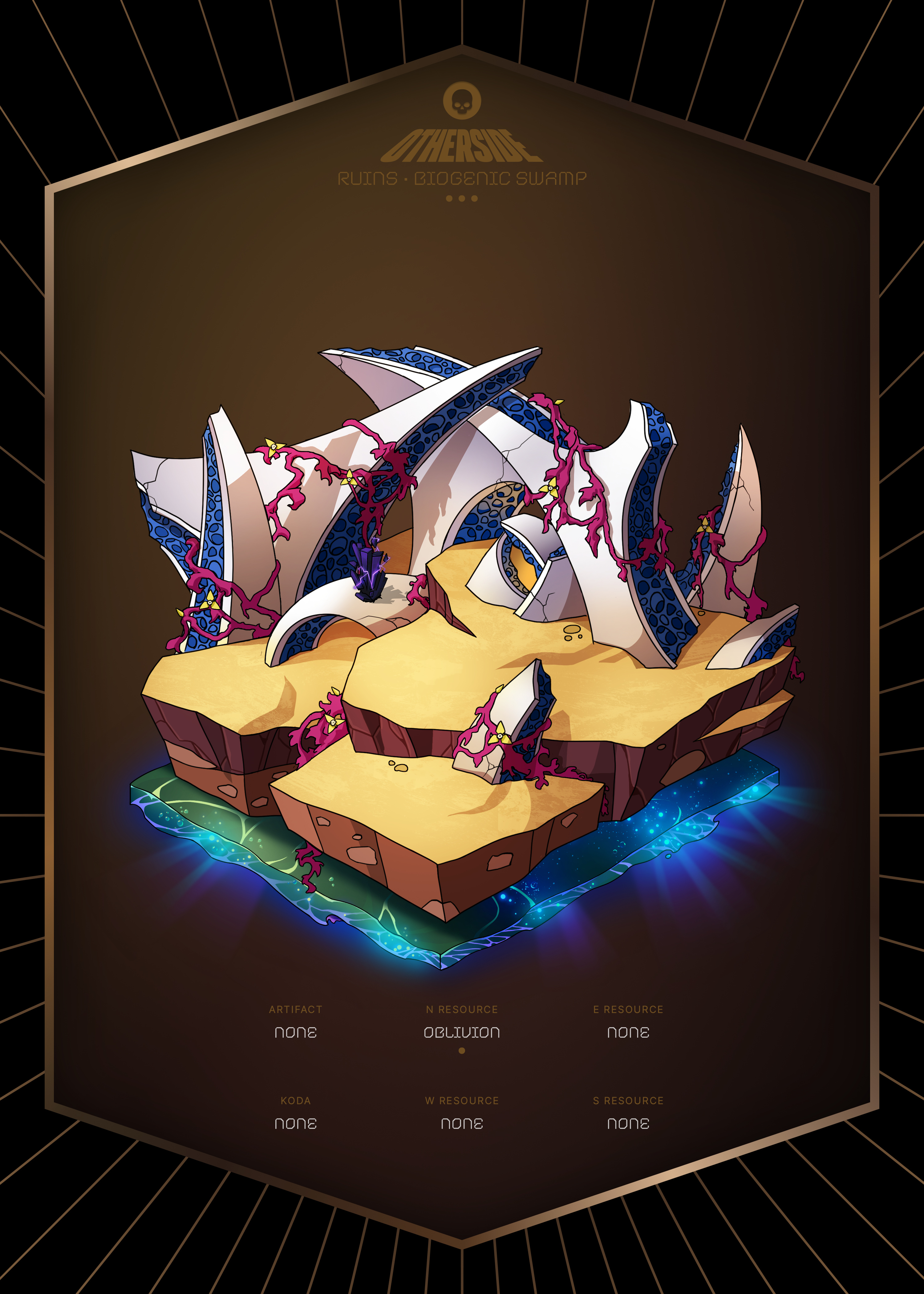 Otherdeed #9014 — Ruins