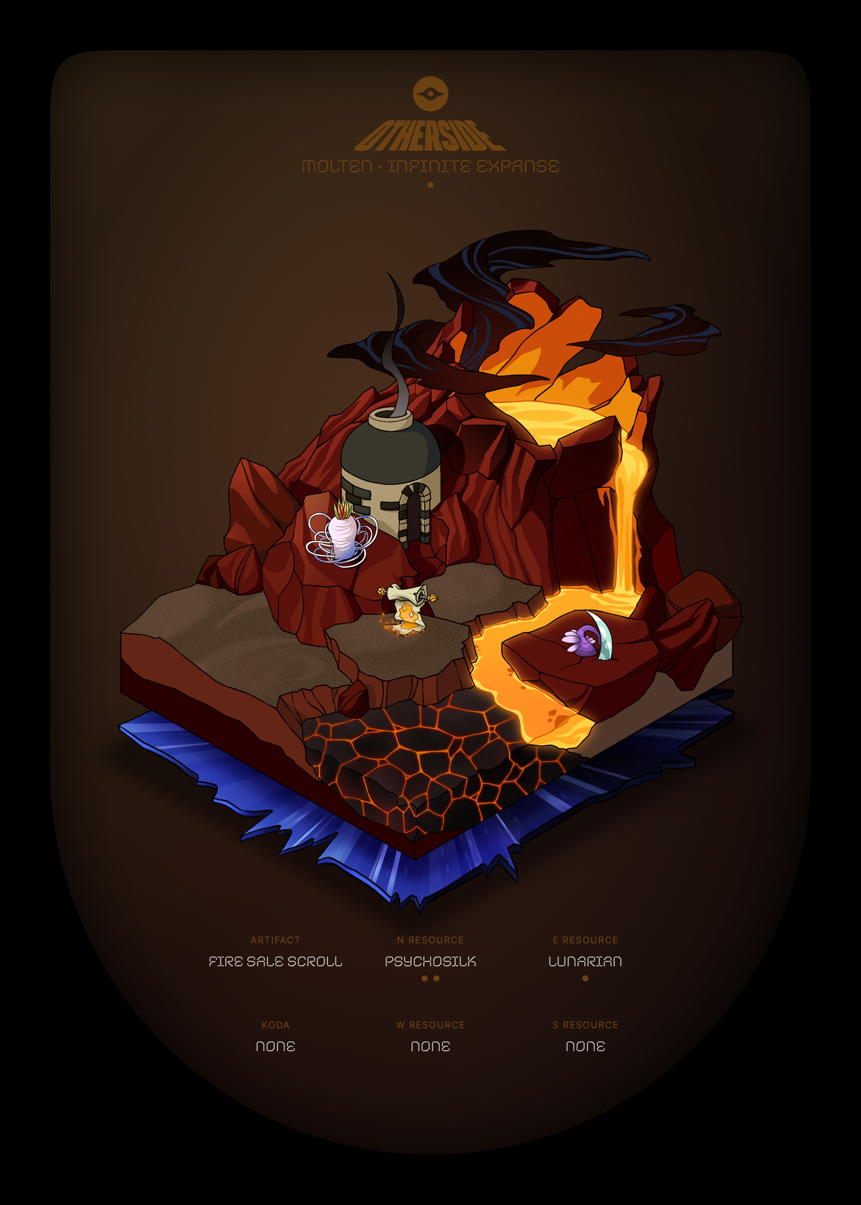 Otherdeed #57685 — Molten