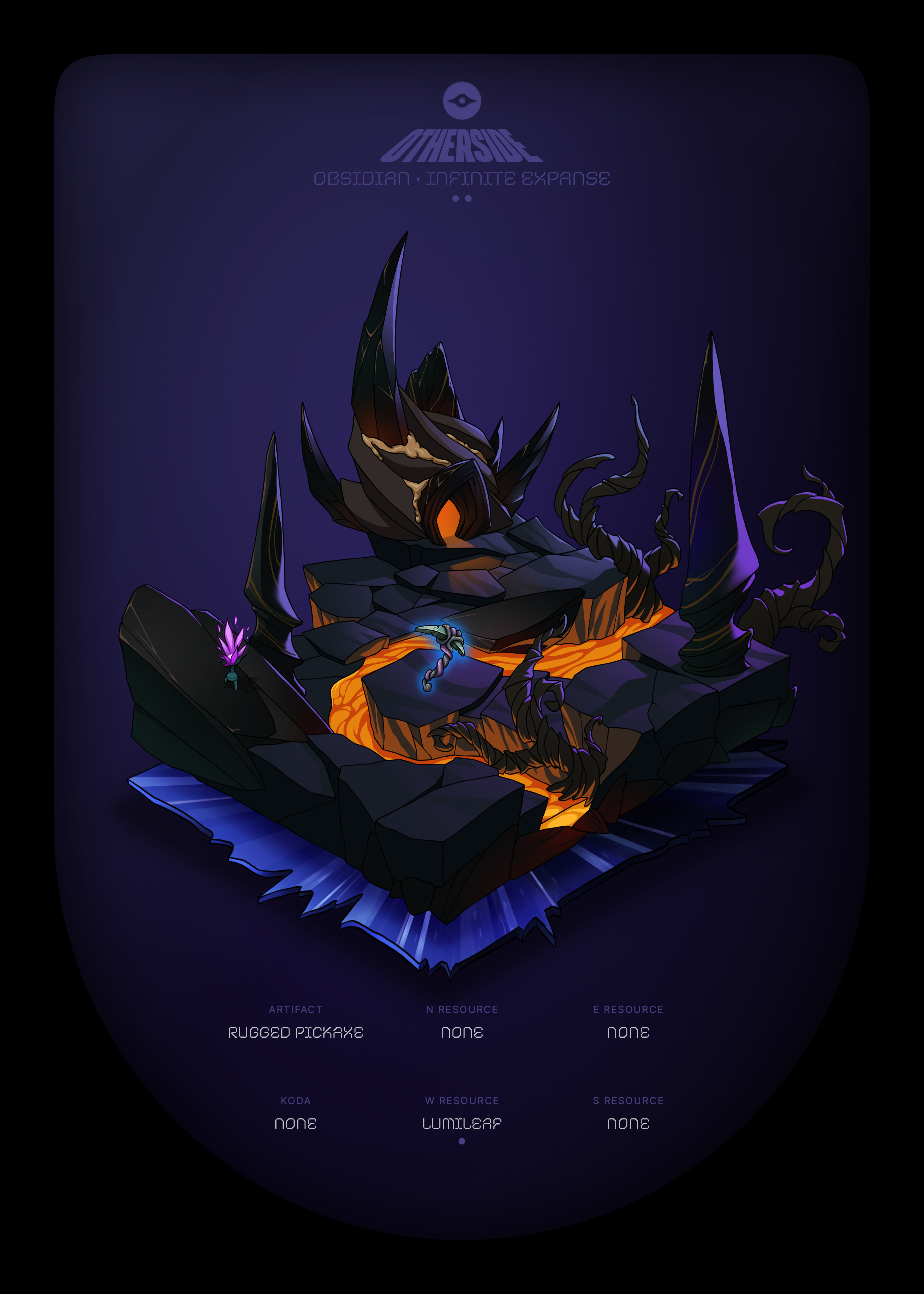 Otherdeed #42119 — Obsidian