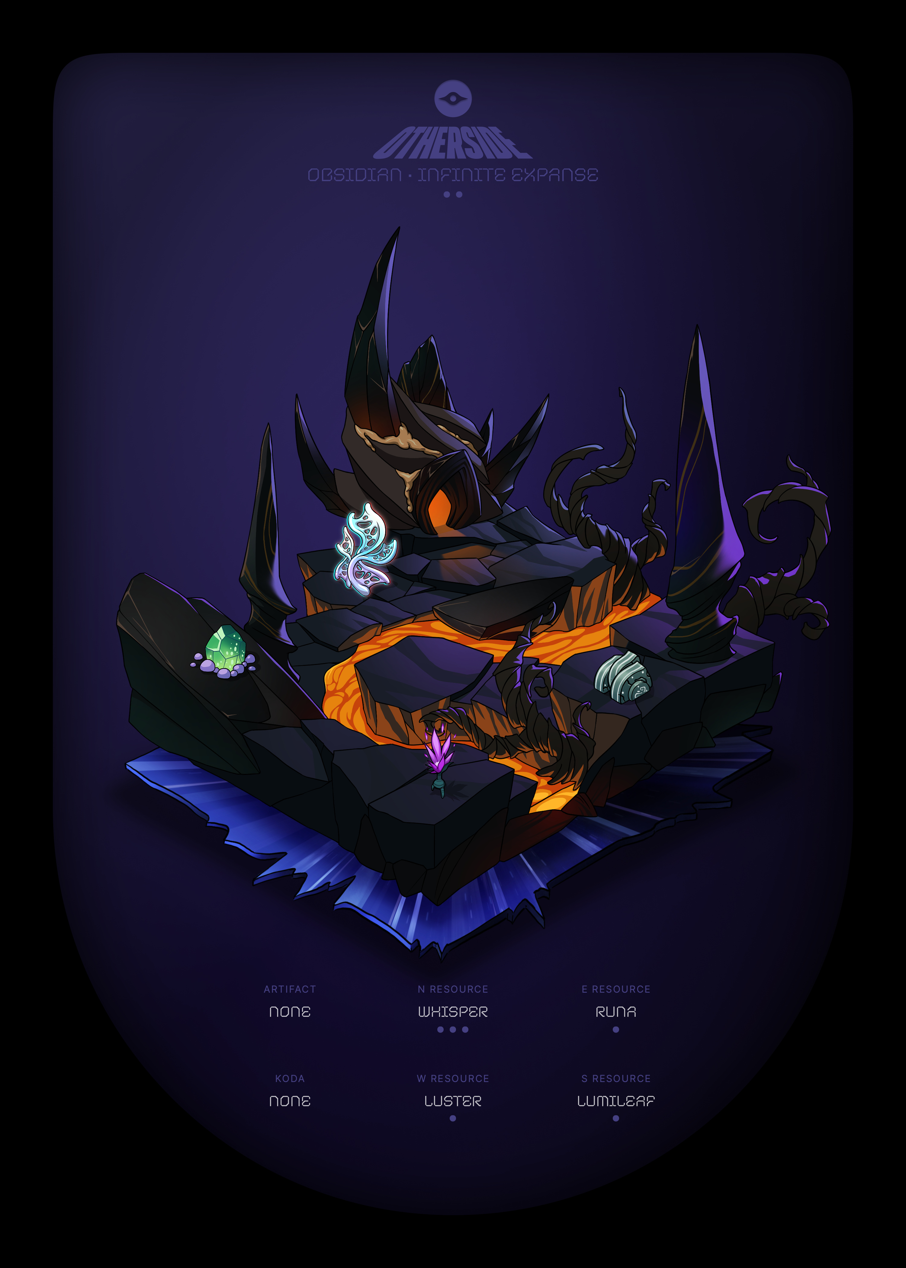 Otherdeed #43767 — Obsidian