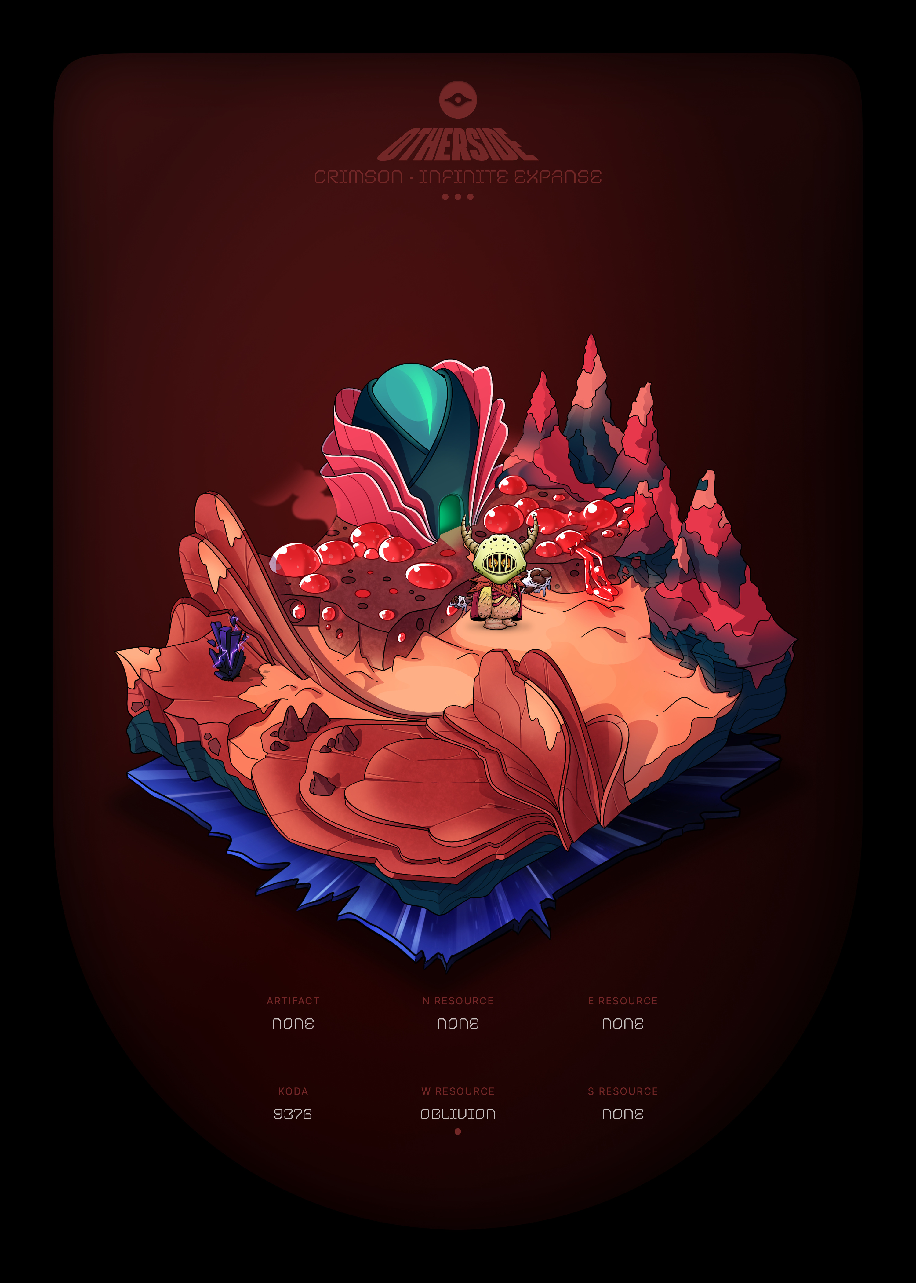 Otherdeed #46144 — Crimson