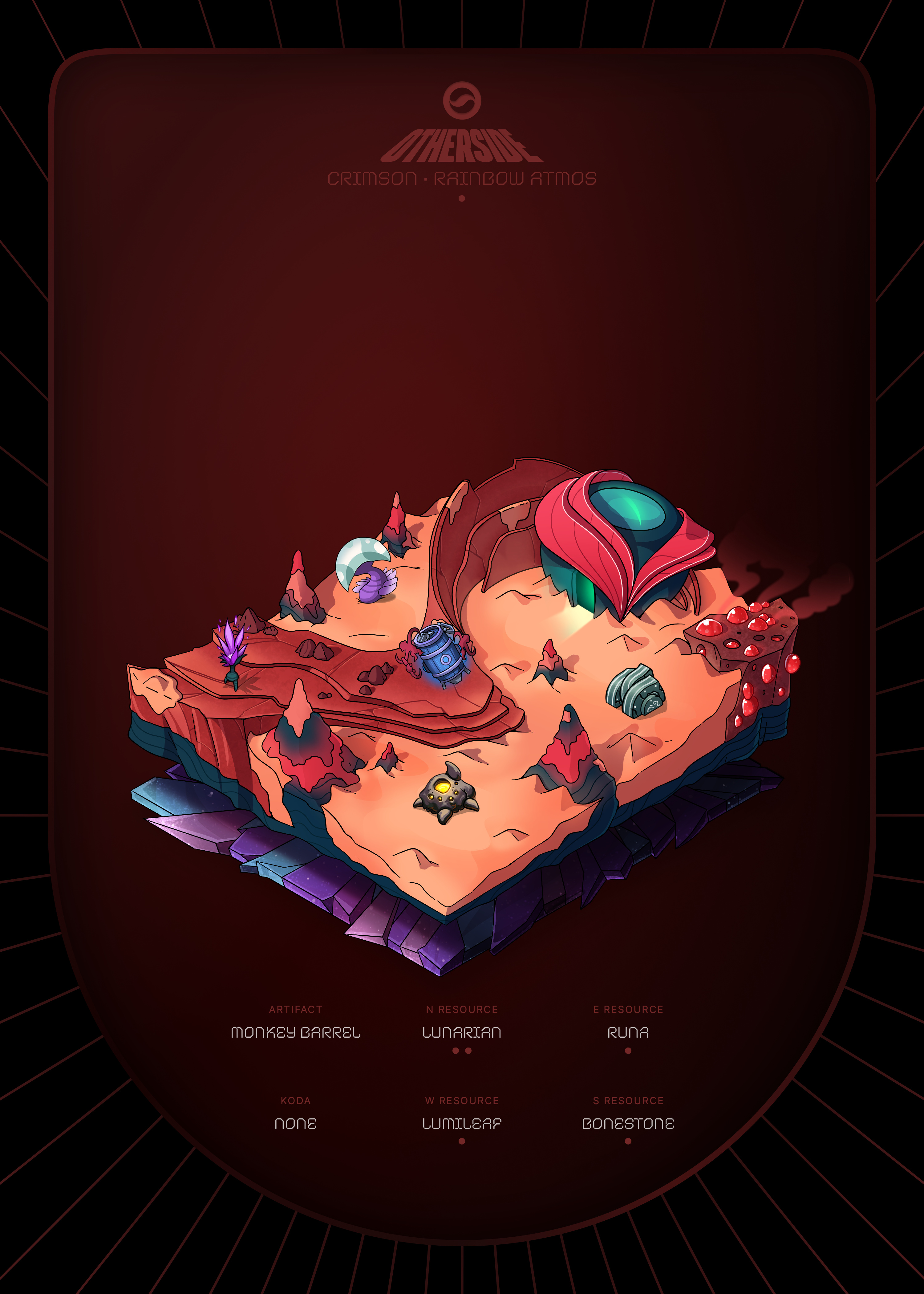 Otherdeed #85930 — Crimson