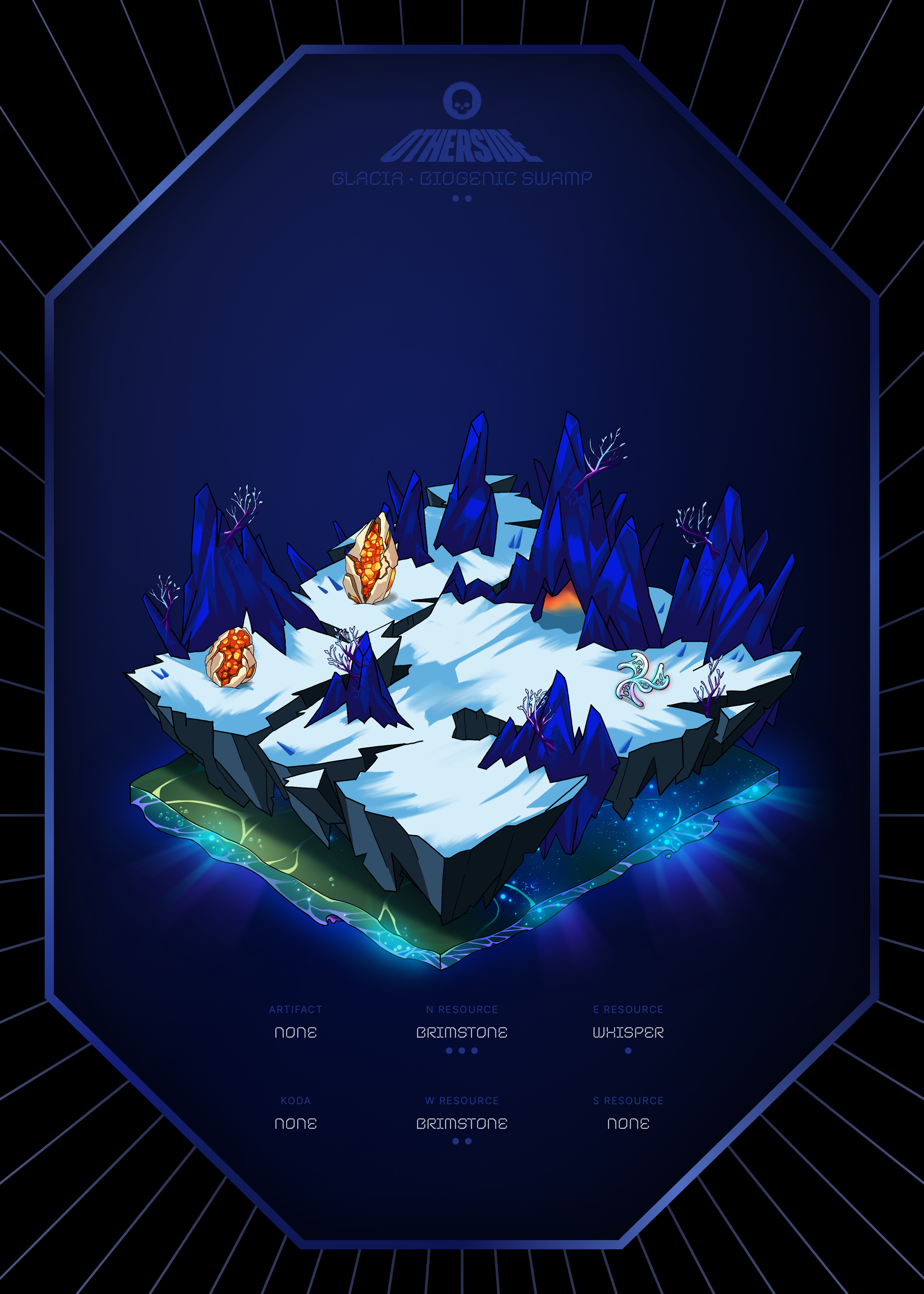 Otherdeed #5671 — Glacia