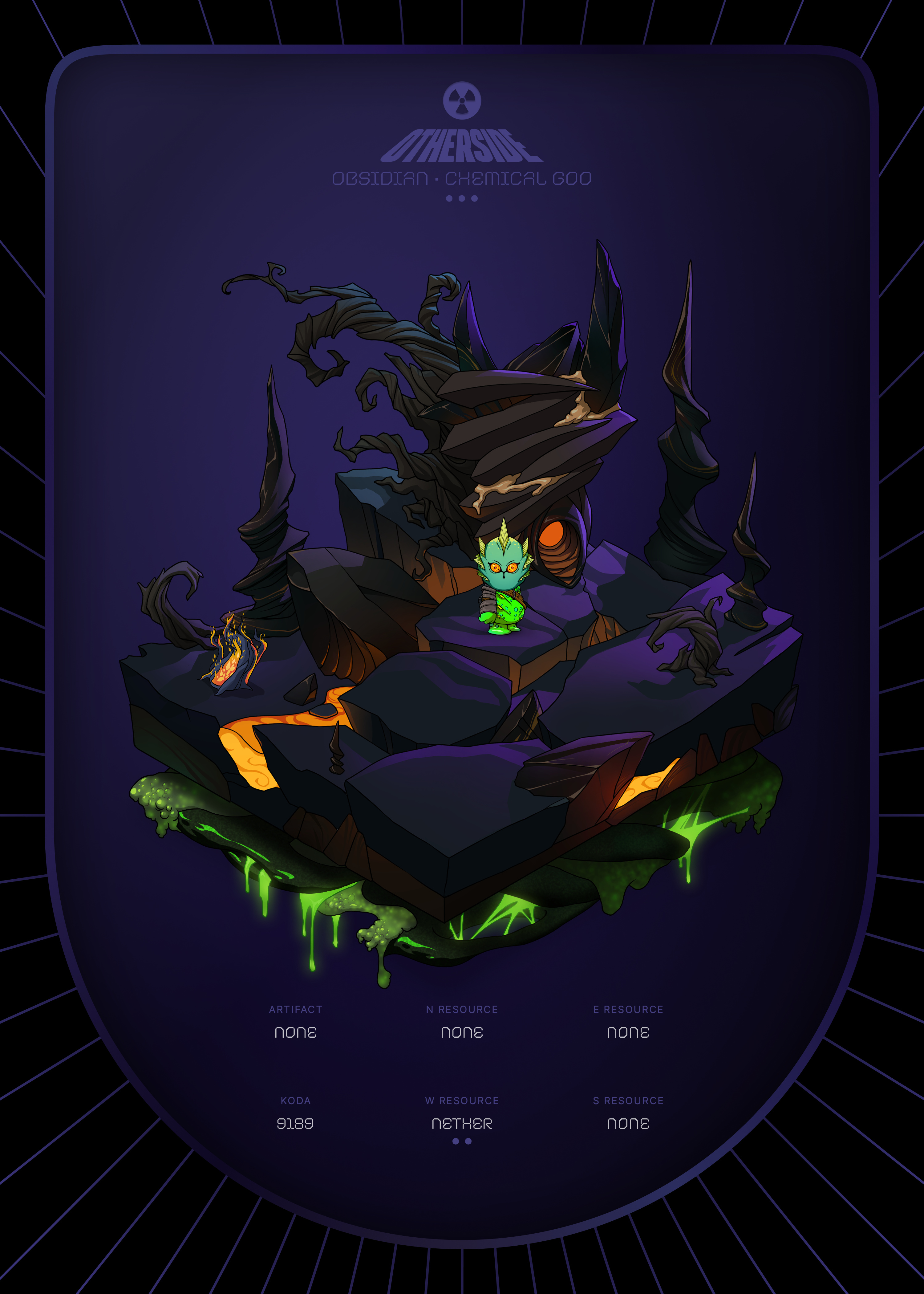 Otherdeed #17915 — Obsidian
