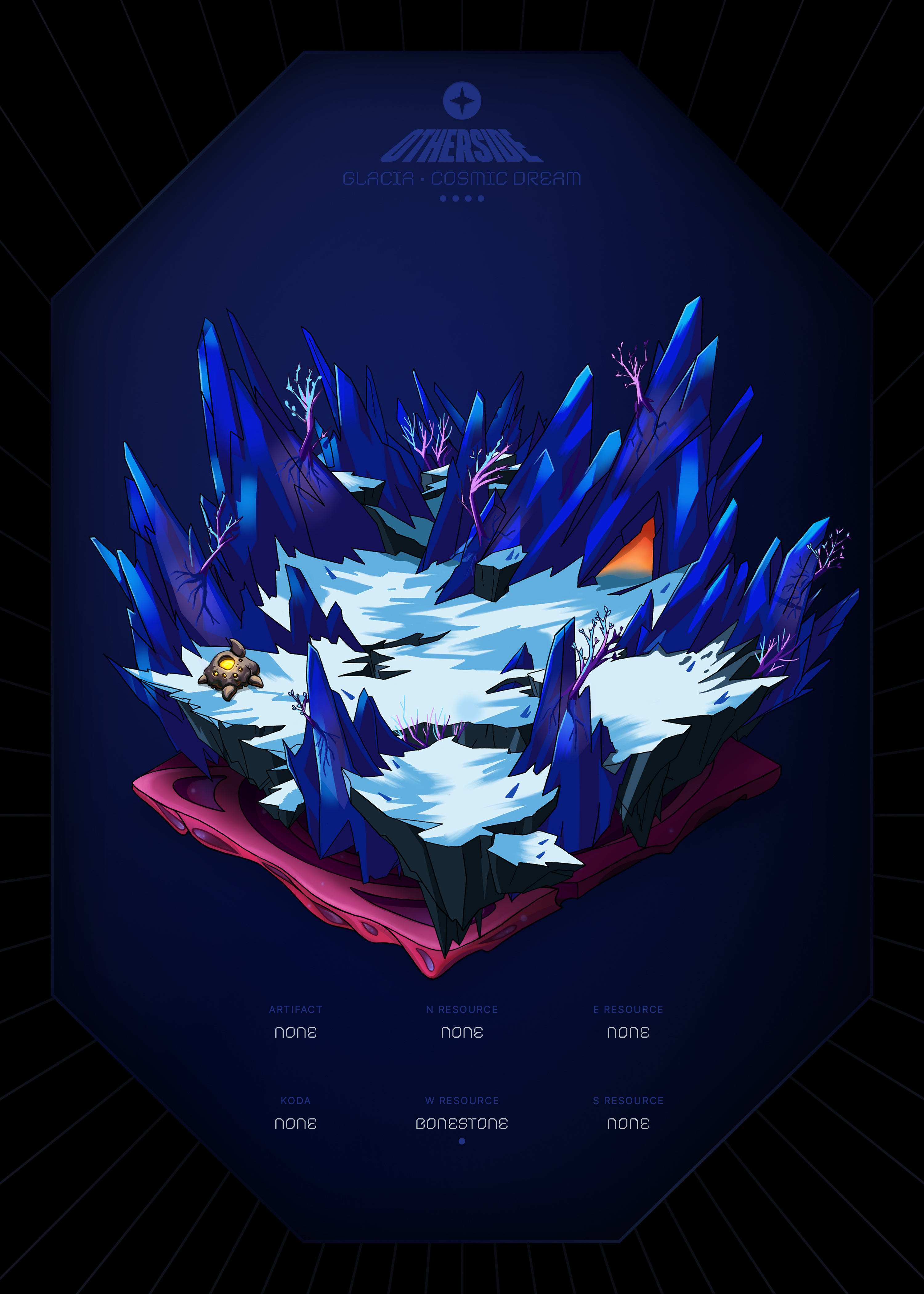 Otherdeed #31384 — Glacia