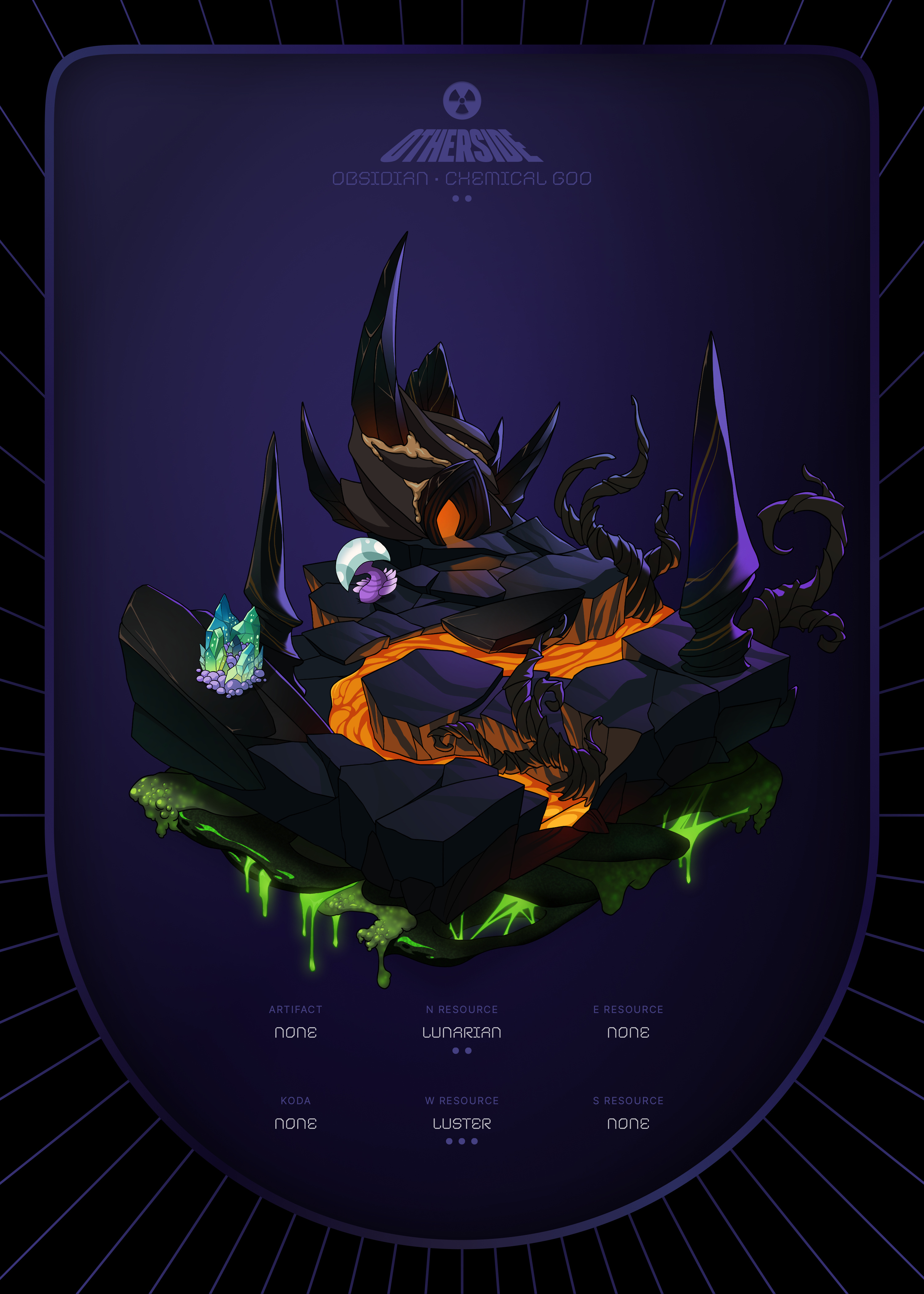 Otherdeed #29129 — Obsidian
